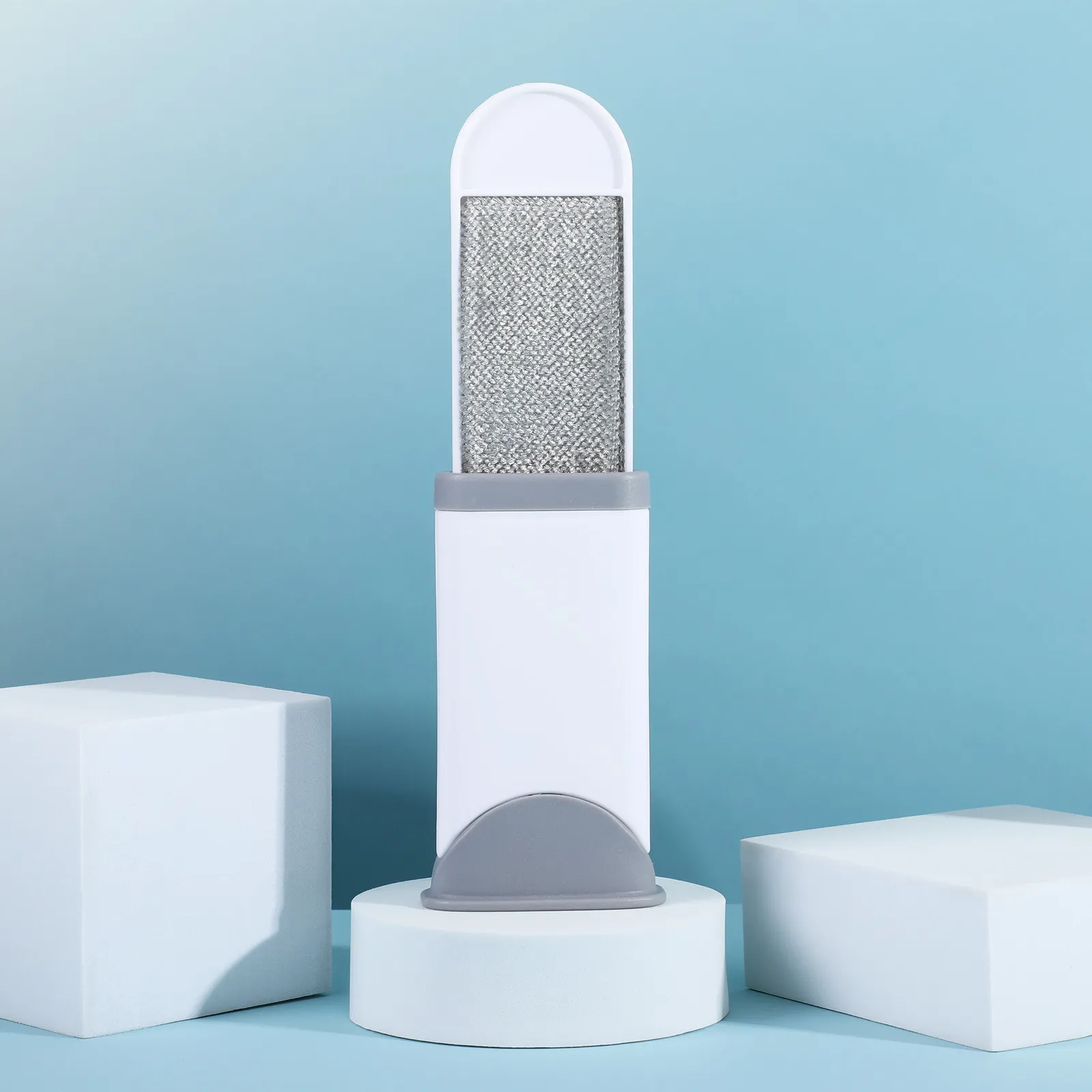 Self Cleaning Lint Brush Double Sided ABS Plastic - blank view 6