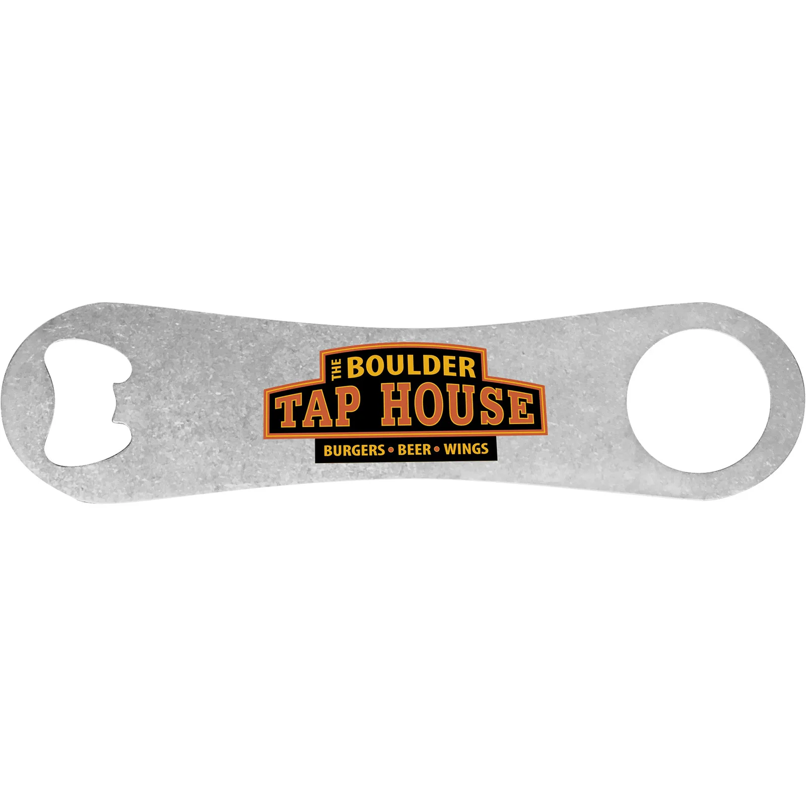 Bartender Bottle Opener Stainless Steel Full Color - 7 in