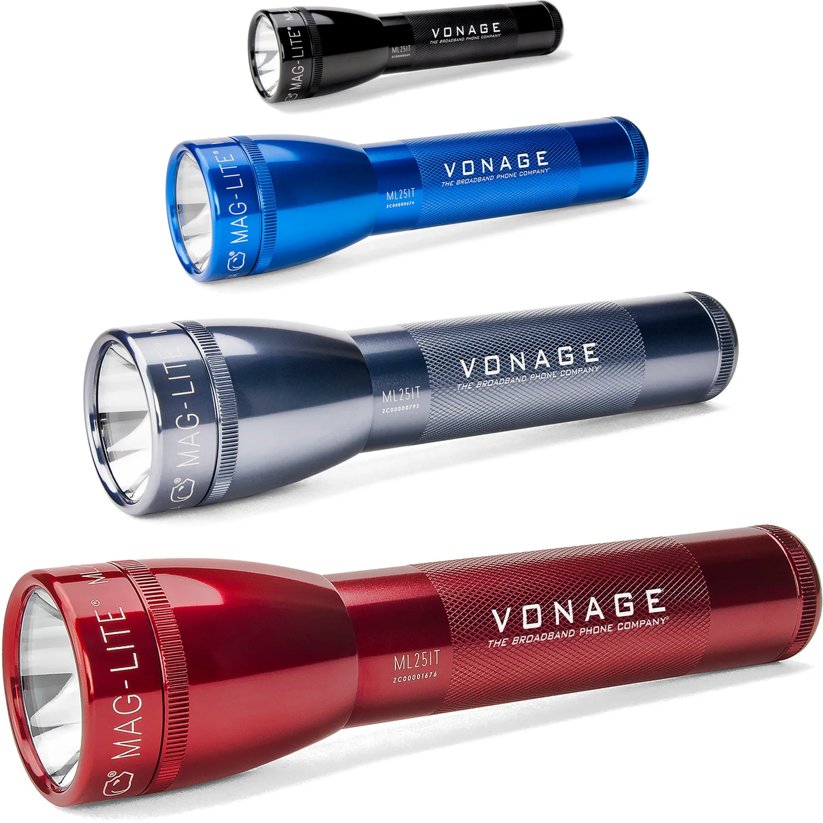 Xenon Flashlight 2-Cell C Battery - 6 5/8 in