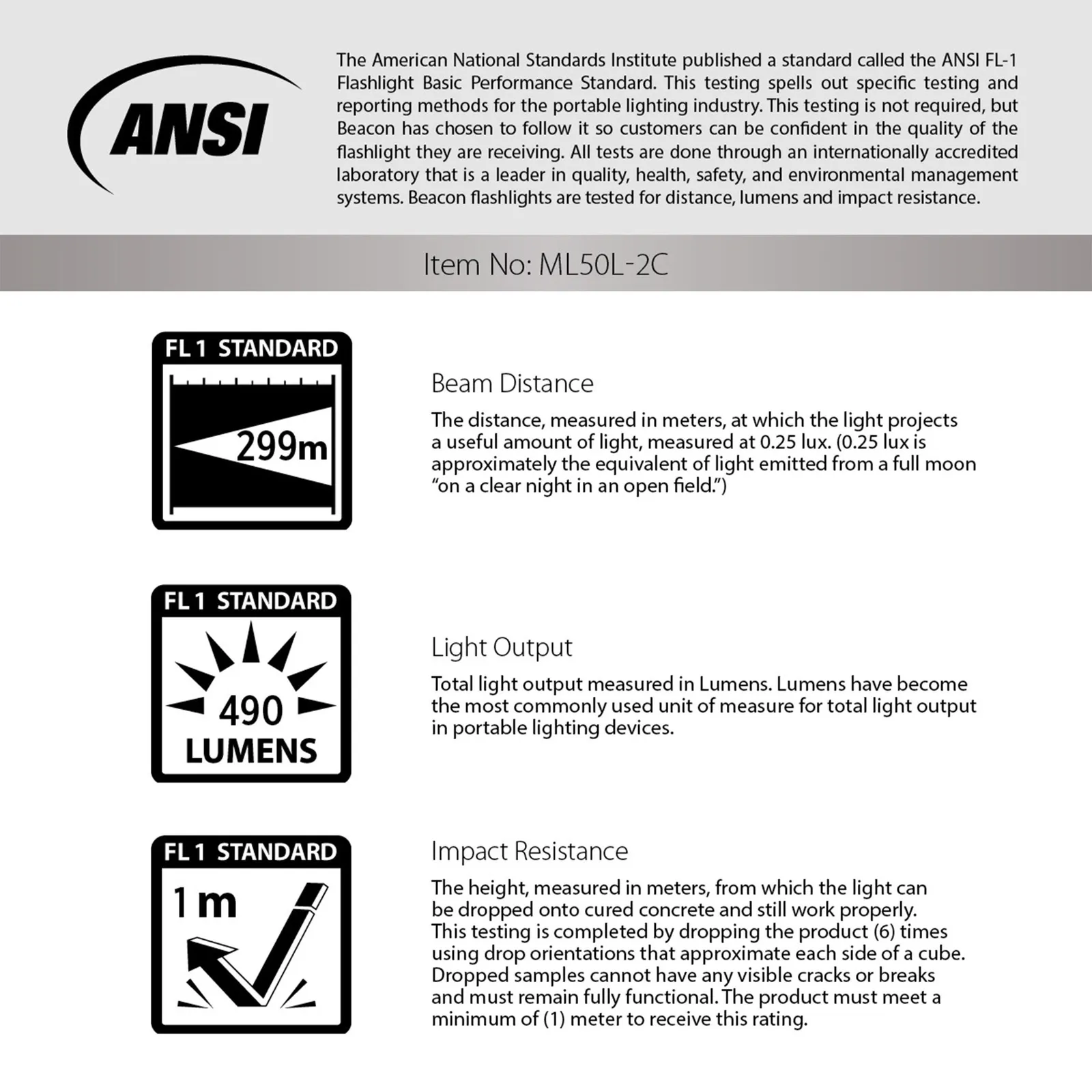 LED Flashlight Adjustable Beam Aluminum - 8 in - product view 2