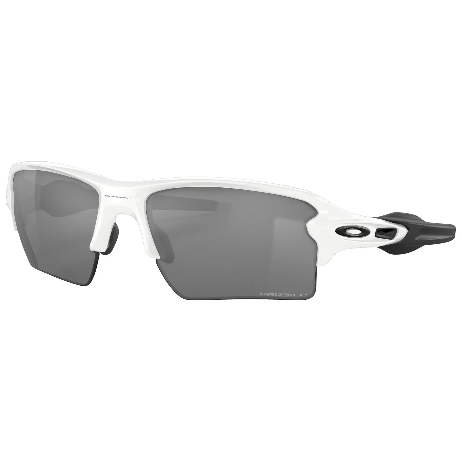 Sunglasses Flak 2.0 XL White Prizm Black Polarized