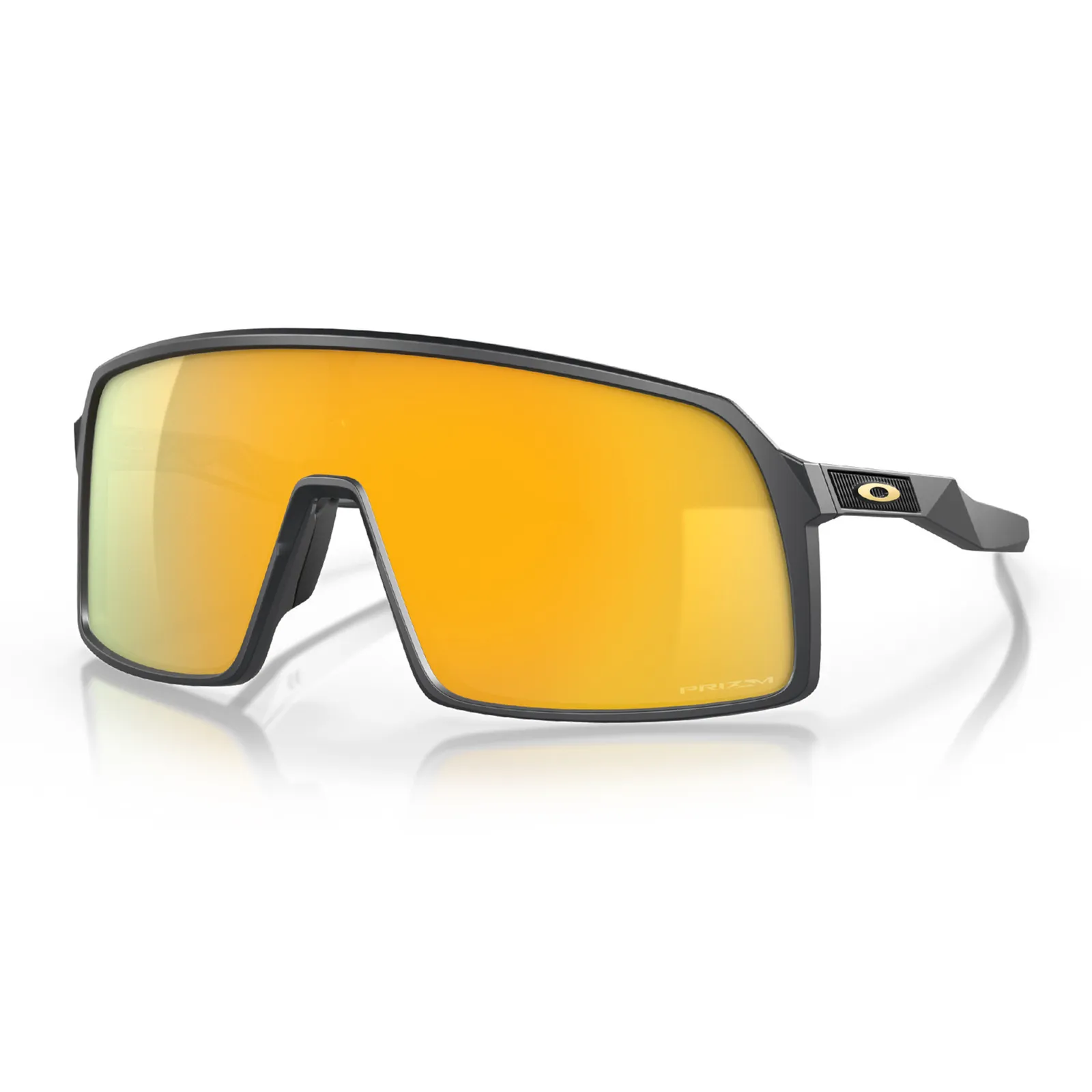 Sunglasses Sutro Cycling Matte Carbon Prizm 24K - 7 x 5 in