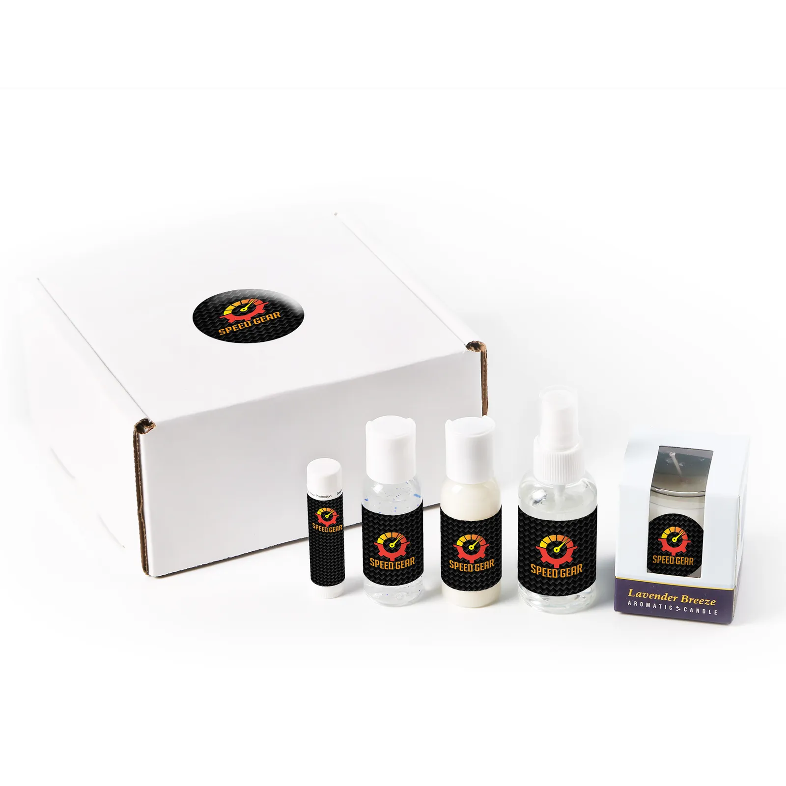 Gift Box Relaxology Spa Set 5 Piece - 6 x 6 x 3 in - product view 4
