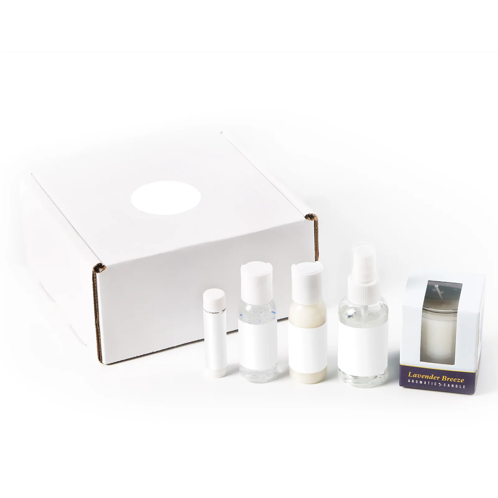 Gift Box Relaxology Spa Set 5 Piece - 6 x 6 x 3 in - product view 5