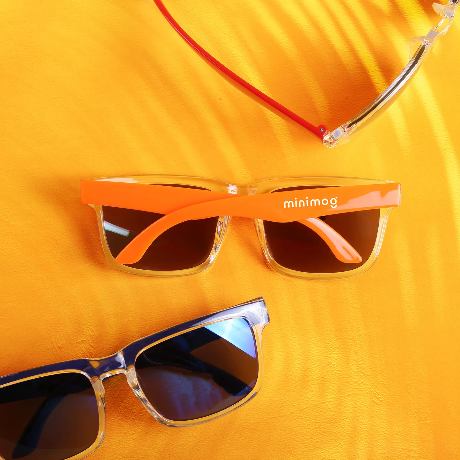 Modesto Holo Sunglasses Translucent - 5.81 x 1.94 in