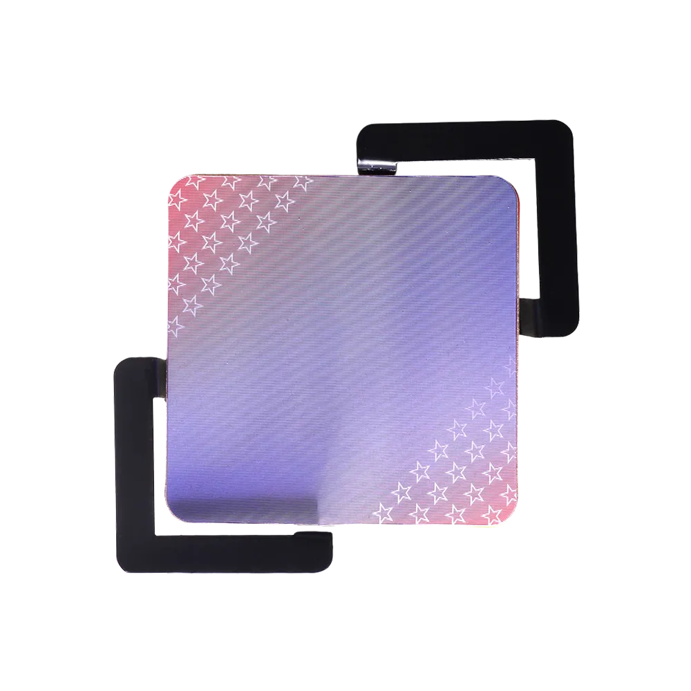 Lenticular Coaster Set Color Changing - 6 Piece - product view 2