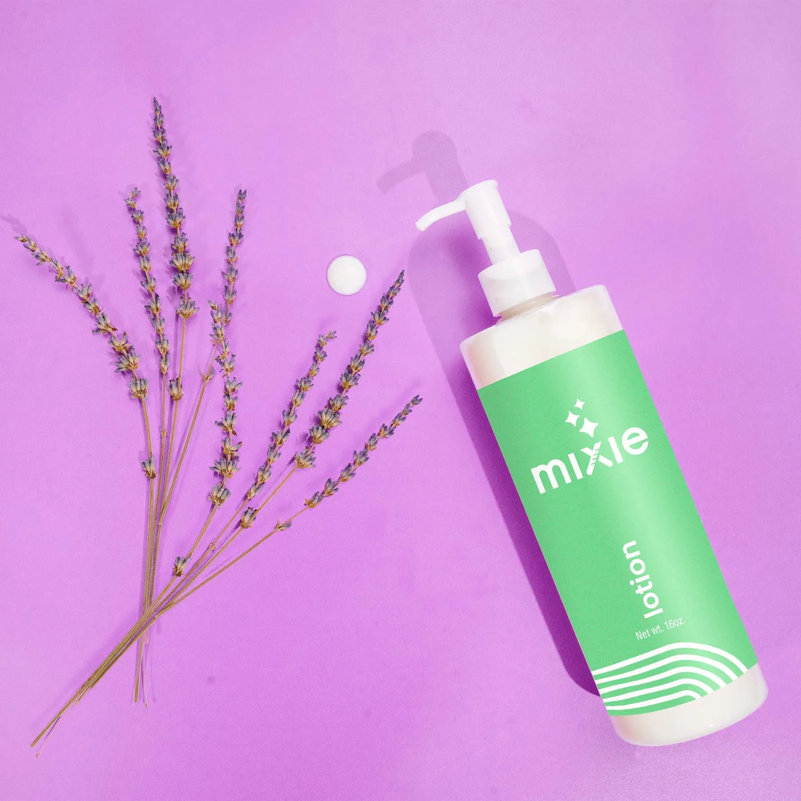 Hand Lotion Sunflower Oil Pump Bottle USA Made - 16 oz - product view 1