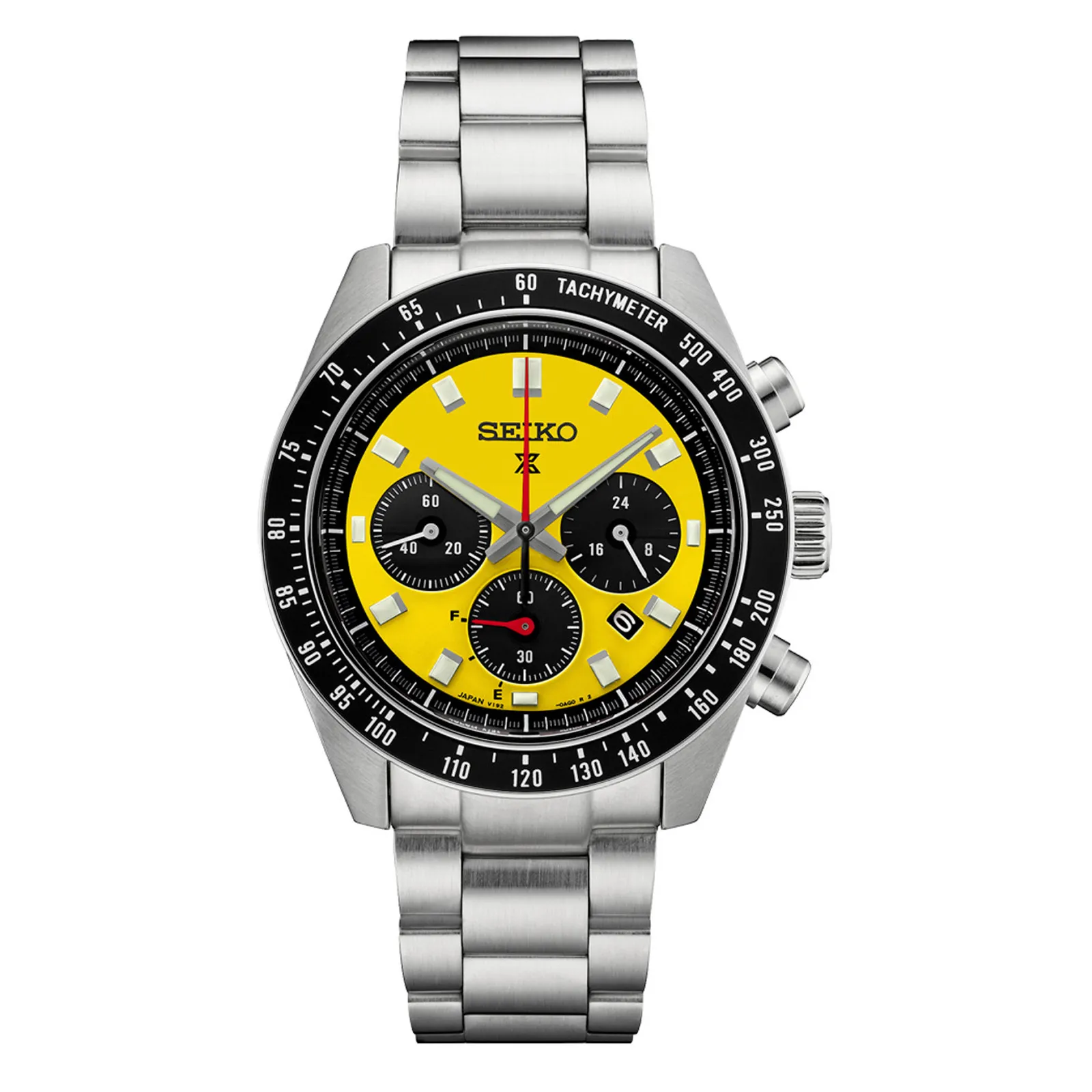 Seiko Prospex Speedtimer Solar Chronograph Yellow - product view 1