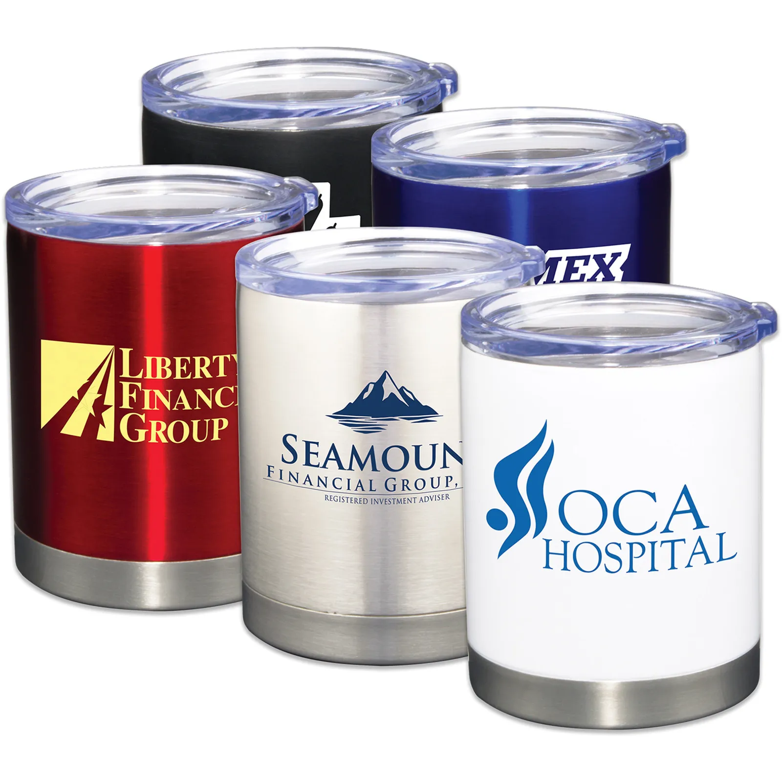 Travel Mug Double Wall Copper Plated Steel - 12 oz