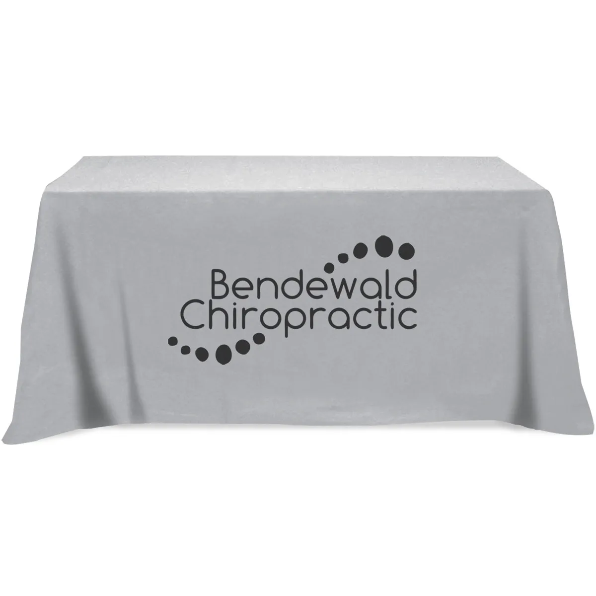 Table Cover 4-Sided Poly-Cotton Flat - 6 ft (129 x 87 in)