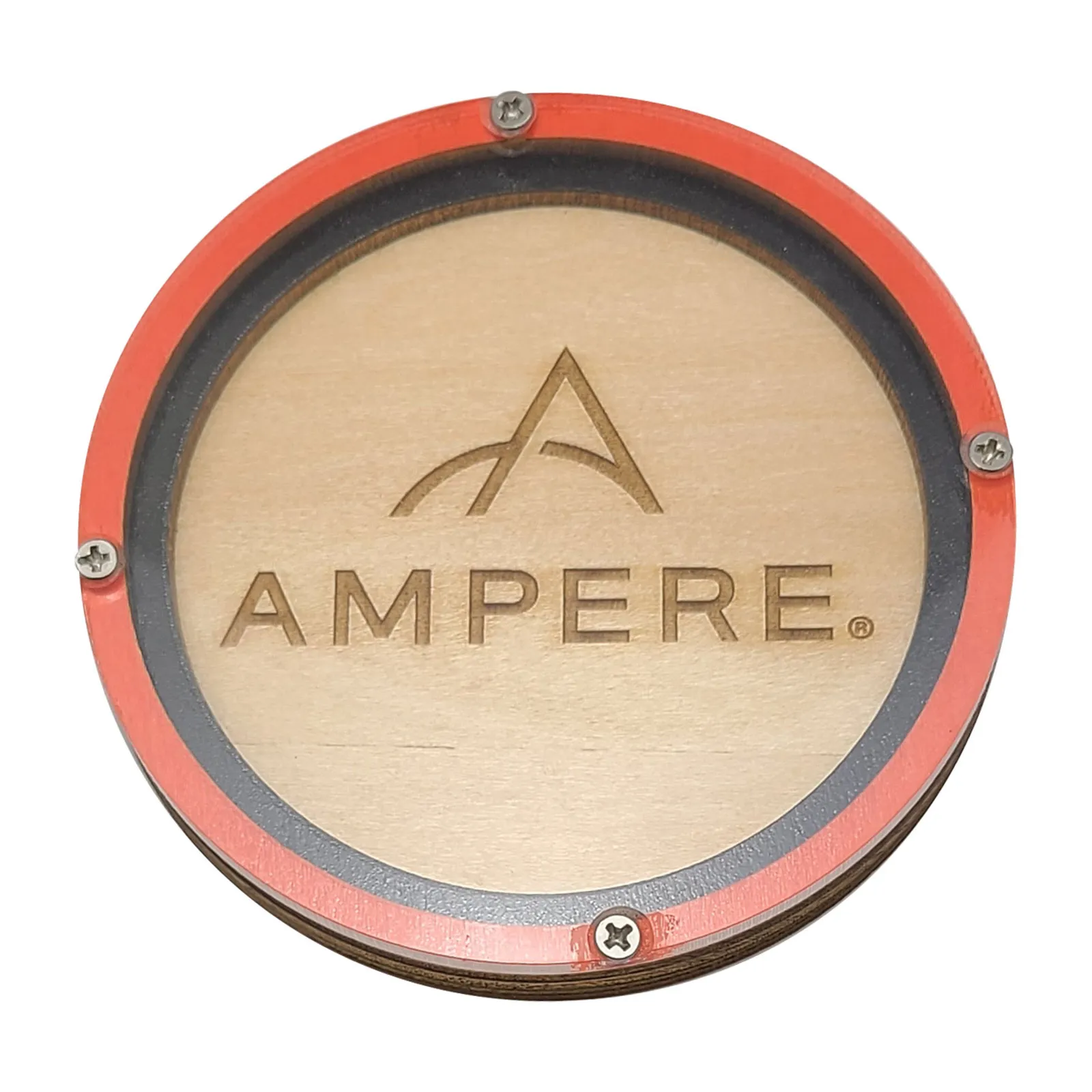 Layered Wood Coaster Birch with Clear Acrylic Top - 3 1/2 in - product view 9