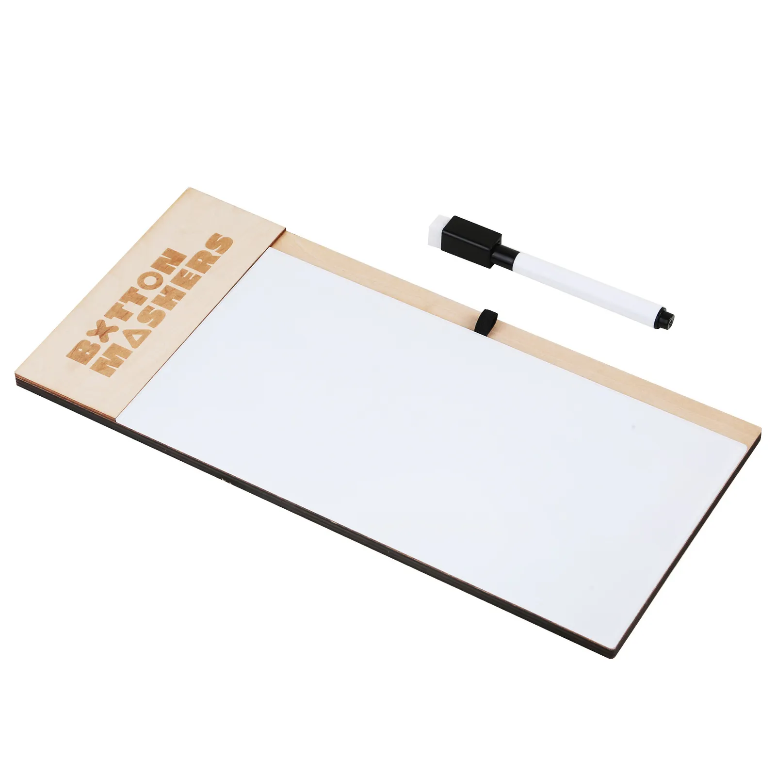Dry Erase Board Wood with Marker - 5 x 11 in - product view 4