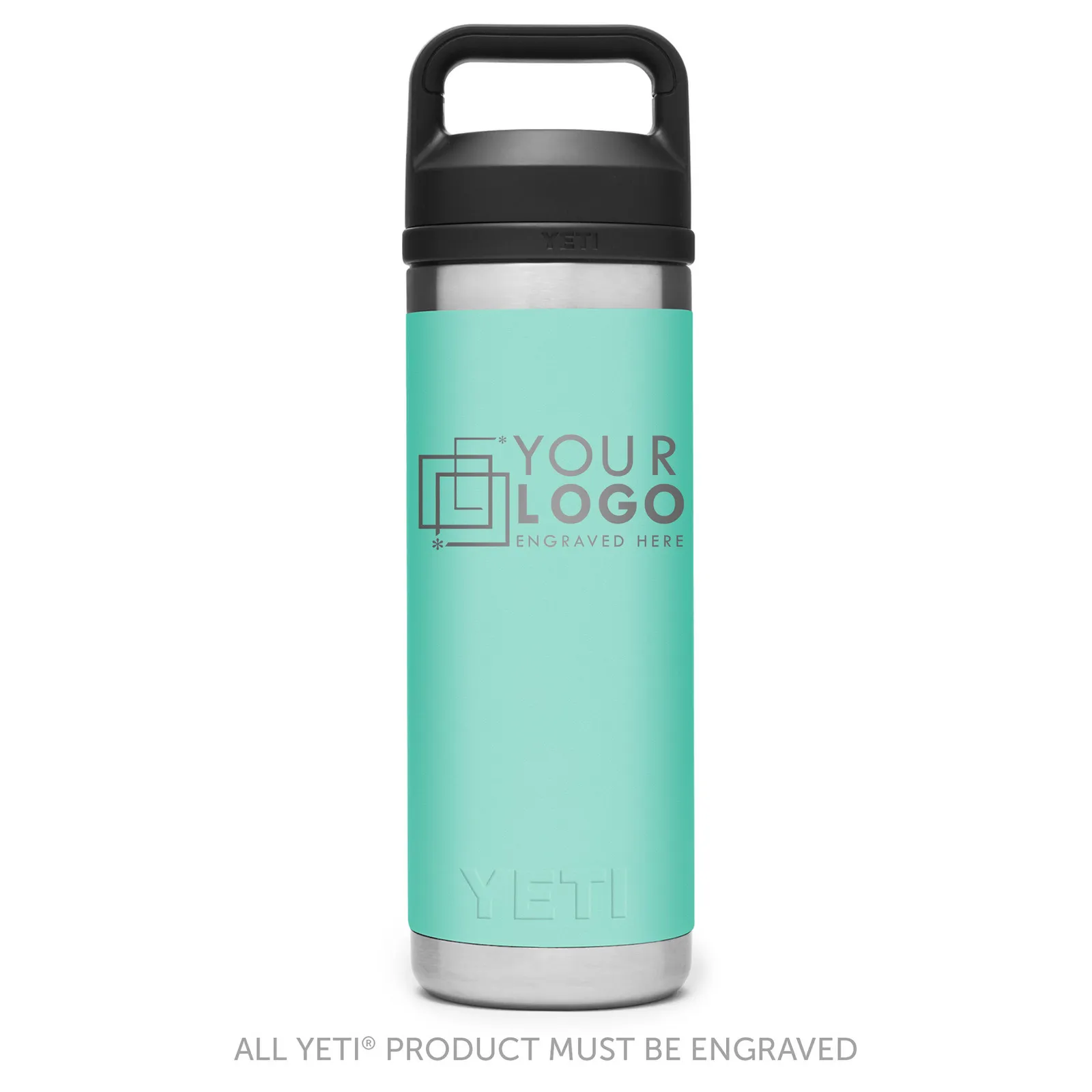 Water Bottle with Chug Cap Stainless Steel - 18 oz - product view 4