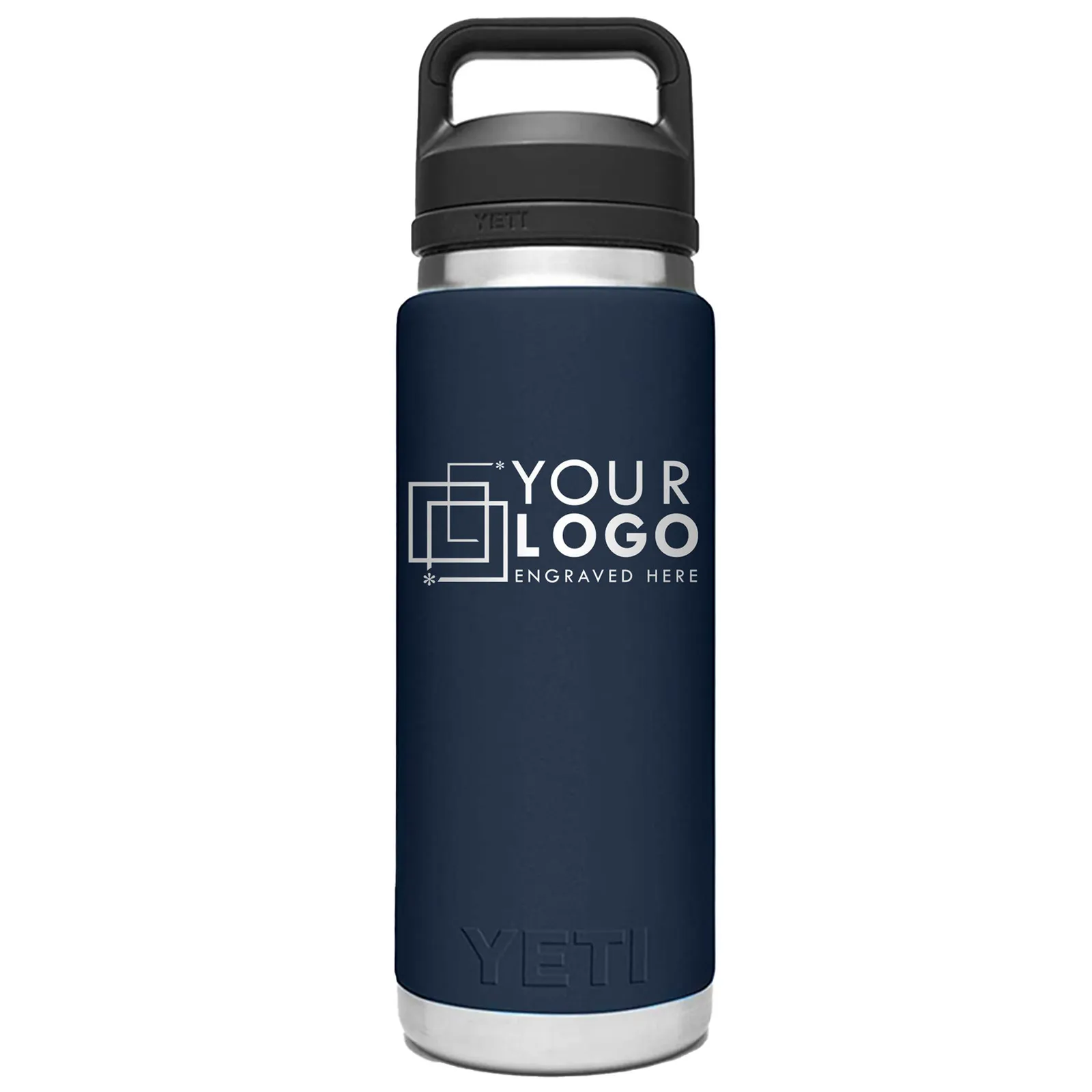 Water Bottle with Chug Cap Stainless Steel - 26 oz