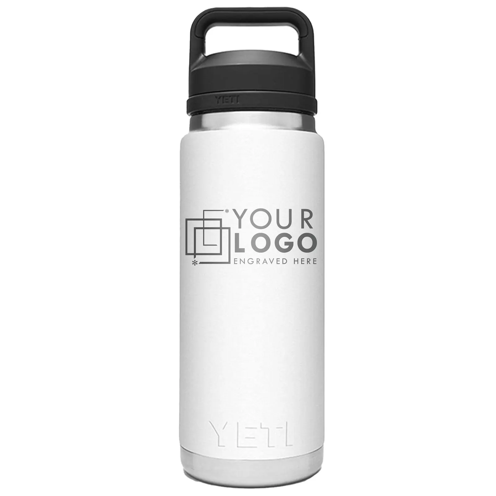 Water Bottle with Chug Cap Stainless Steel - 26 oz - product view 4