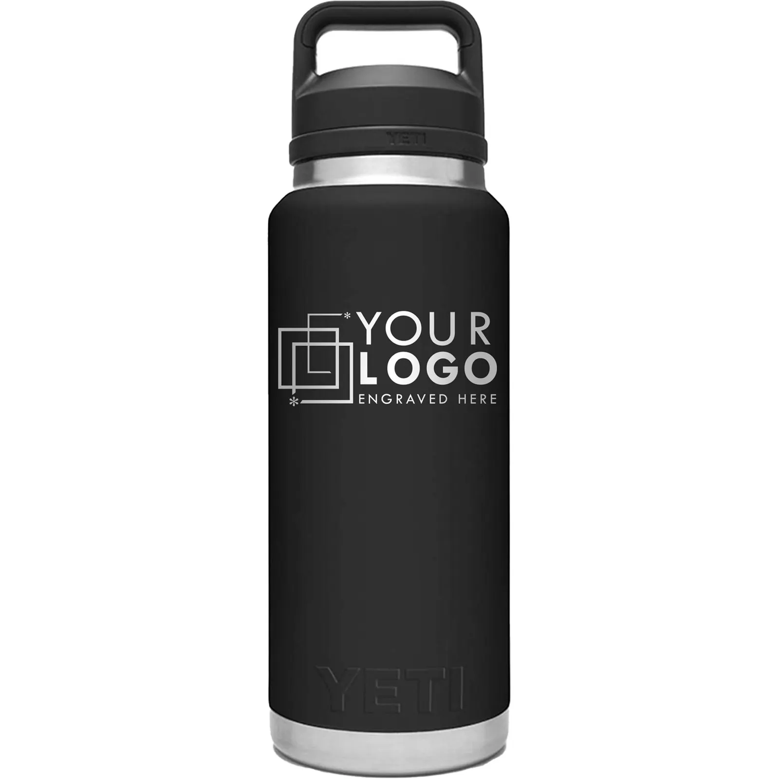 Water Bottle with Chug Cap Stainless Steel - 36 oz
