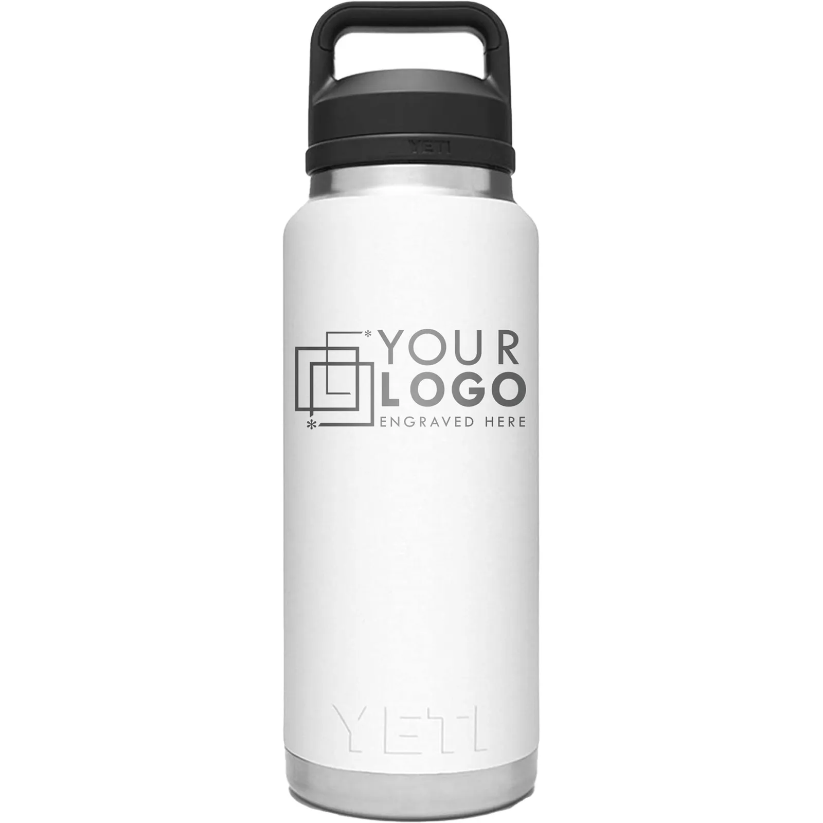 Water Bottle with Chug Cap Stainless Steel - 36 oz - product view 2