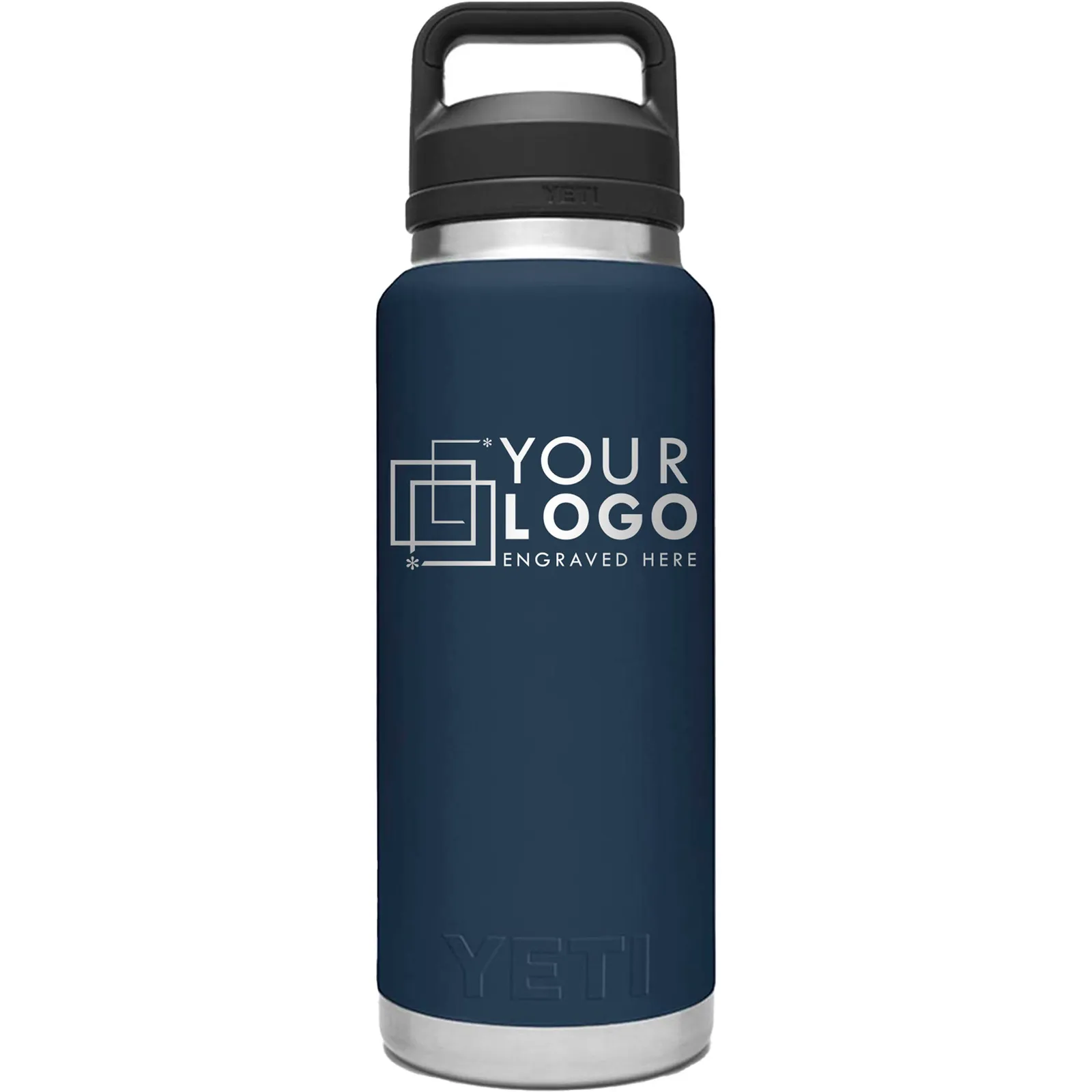 Water Bottle with Chug Cap Stainless Steel - 36 oz - product view 4