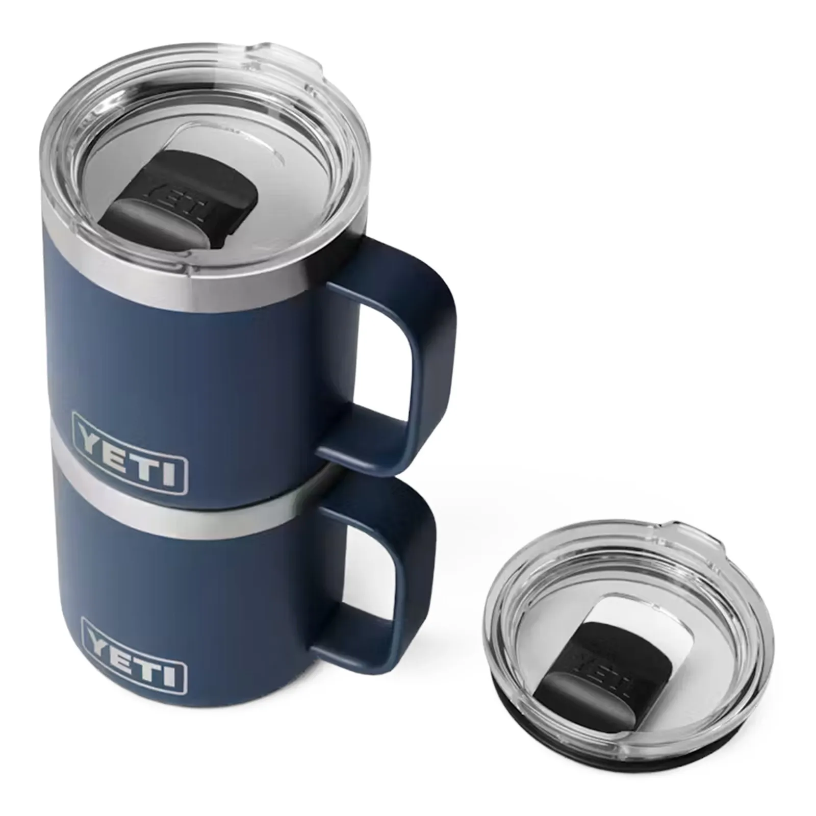 Coffee Mug Stackable with Ceramic Lining - 10 oz - product view 3