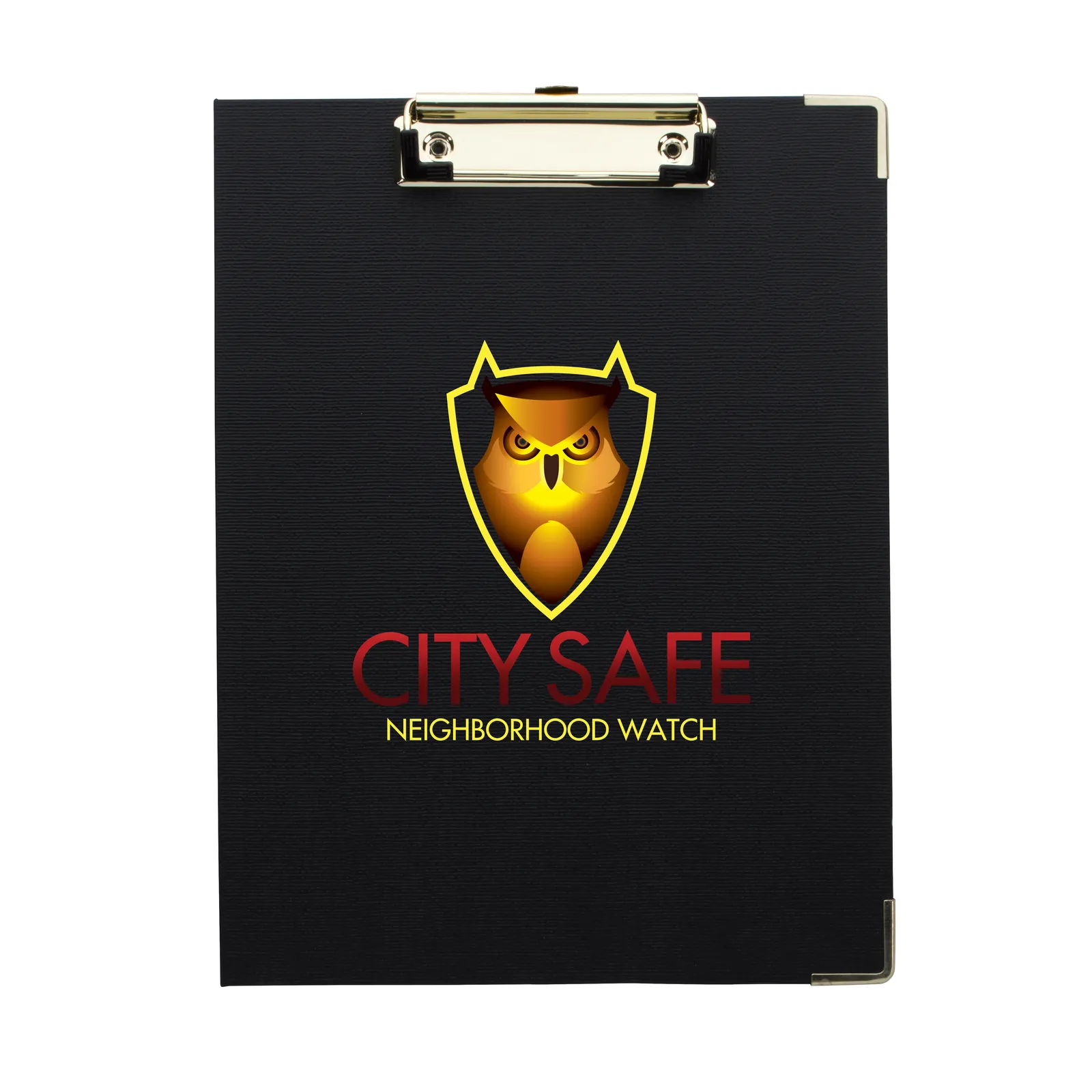 Hardcover Clipboard Padfolio Metal Clip FSC Paper - 10.8 x 8.2 in - product view 3