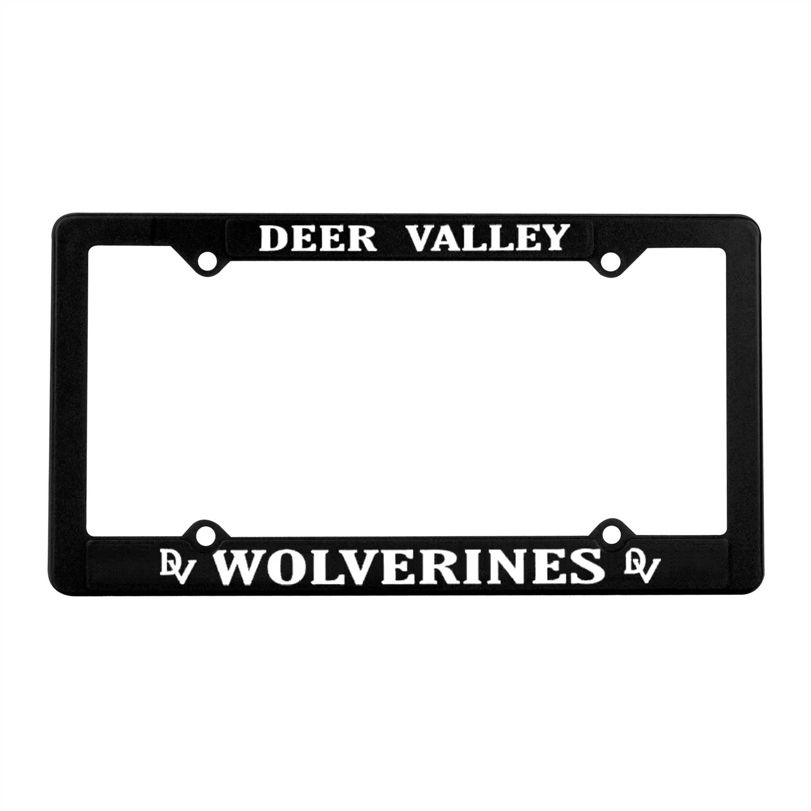 License Plate Frame Molded Polystyrene Raised Panels - 6.7 x 12.4 in - product view 10