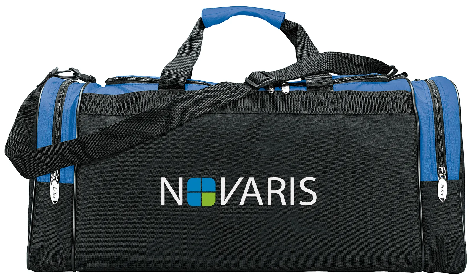 Duffel Bag Color Accent Panels 600D Polyester - 11 x 24 x 11 in - product view 2