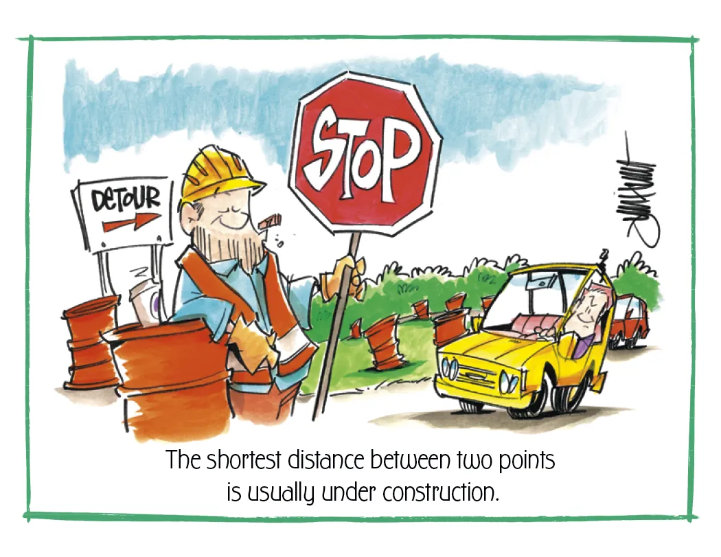 Murphy's Law Wall Calendar FSC Paper UV Coated - 18.5 x 11 in - product view 24