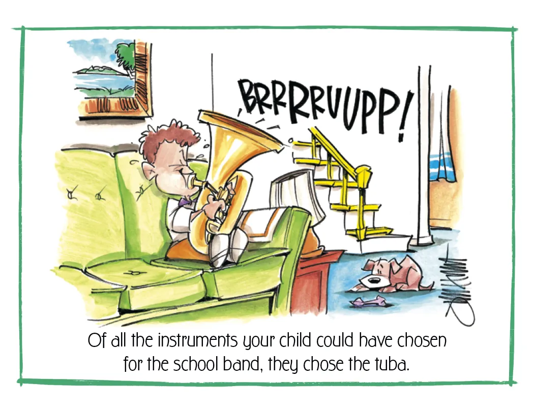 Murphy's Law Wall Calendar FSC Paper UV Coated - 18.5 x 11 in - product view 26