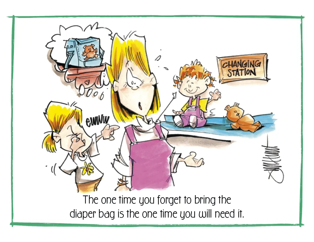 Murphy's Law Wall Calendar FSC Paper UV Coated - 18.5 x 11 in - product view 28