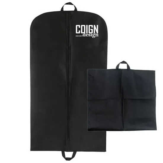 Garment Bag Non-Woven Polypropylene Lightweight - 43.125 x 23.625 in