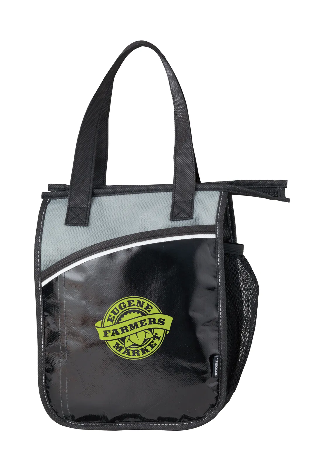 Vertical Lunch Cooler Laminated 5 Can Capacity - 10.375 x 8.25 x 4.25 in - product view 2