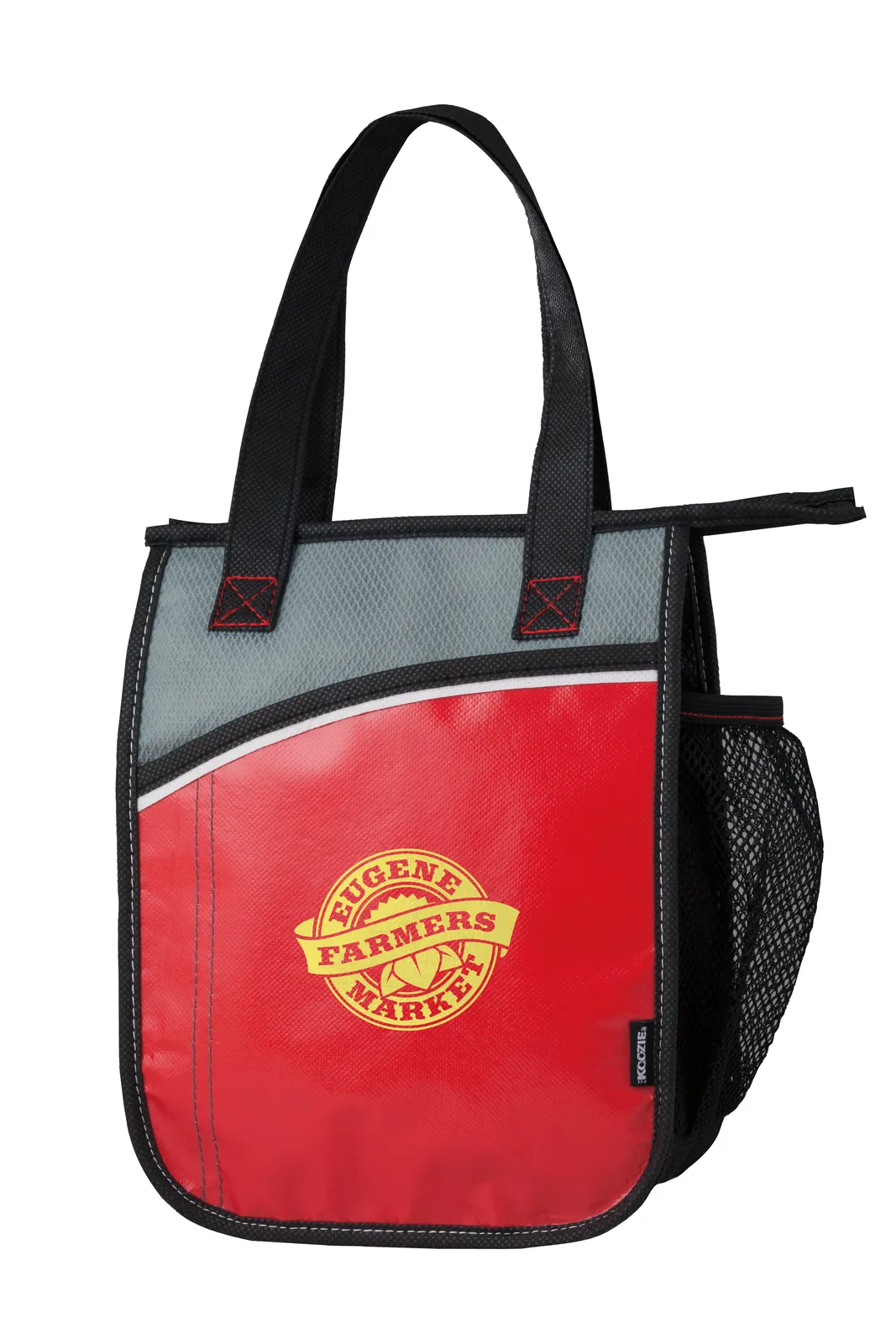 Vertical Lunch Cooler Laminated 5 Can Capacity - 10.375 x 8.25 x 4.25 in - product view 5