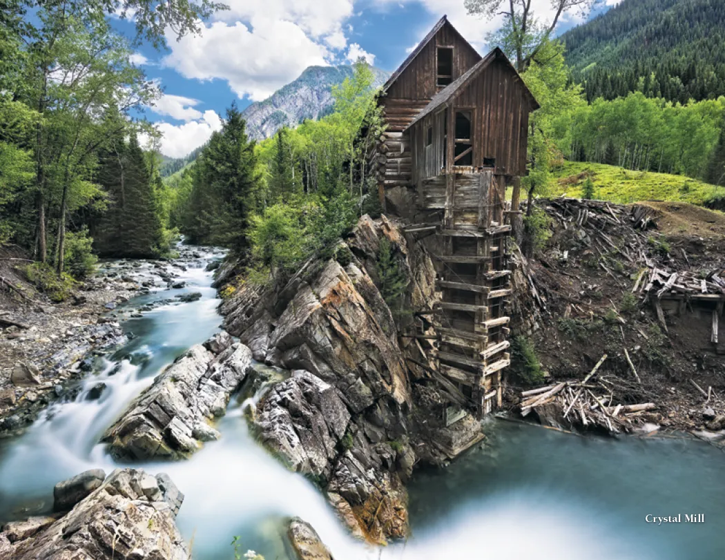 Colorado Scenic Wall Calendar FSC Gloss Paper - 16.75 x 11 in - product view 8