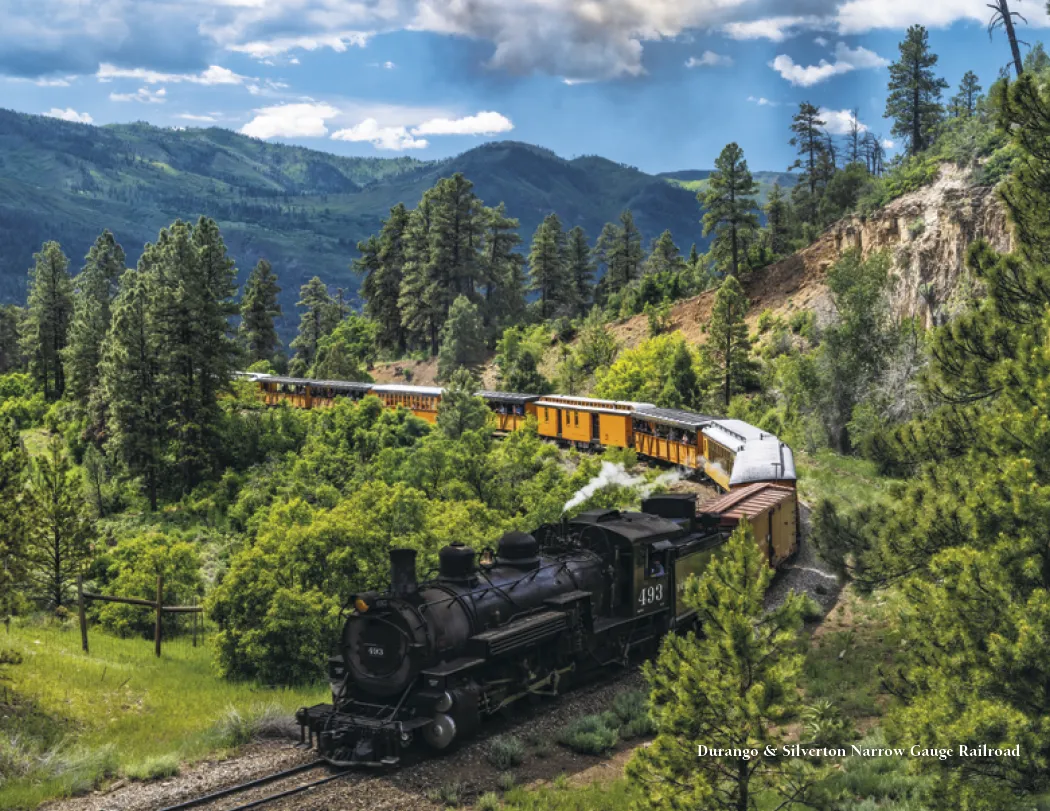 Colorado Scenic Wall Calendar FSC Gloss Paper - 16.75 x 11 in - product view 10