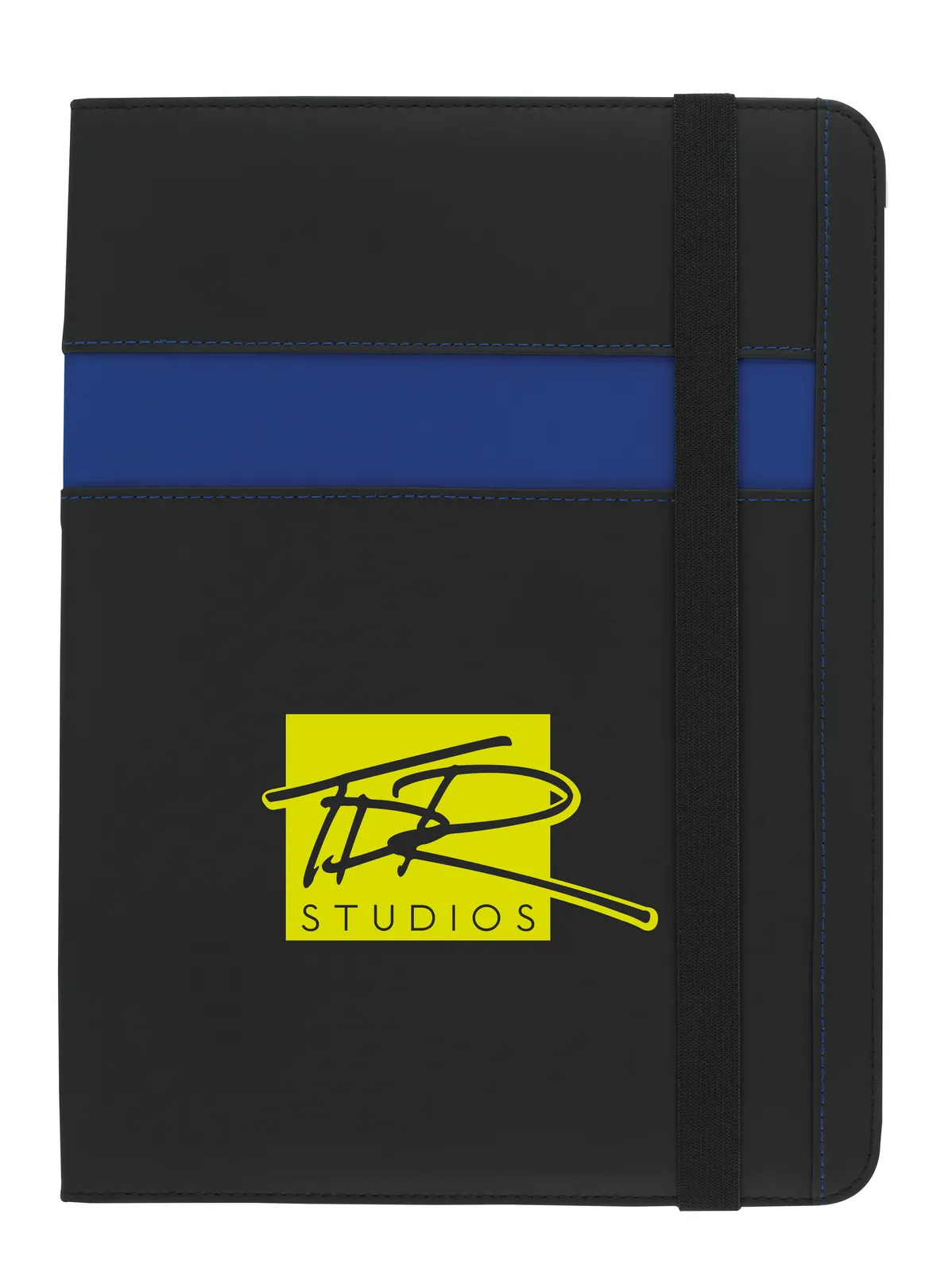 Underline Padfolio PVC Elastic Band Closure - 13 x 9.75 x 0.5 in - product view 2