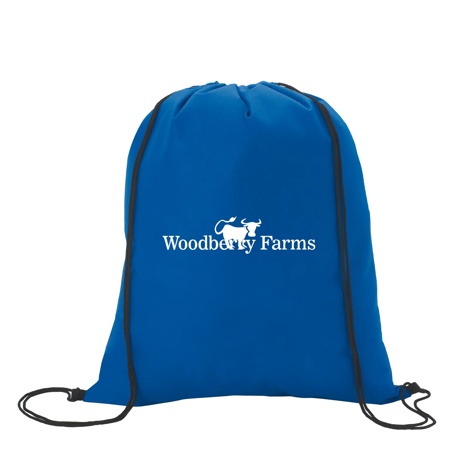 Non-Woven Drawstring Backpack Large Imprint Area - 16.375 x 13.5 in - product view 6