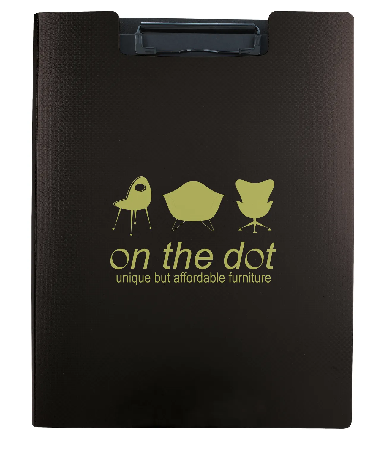 Clipboard Folder Interior Pocket Business Card Slot - 12.625 x 9.5 in - product view 2