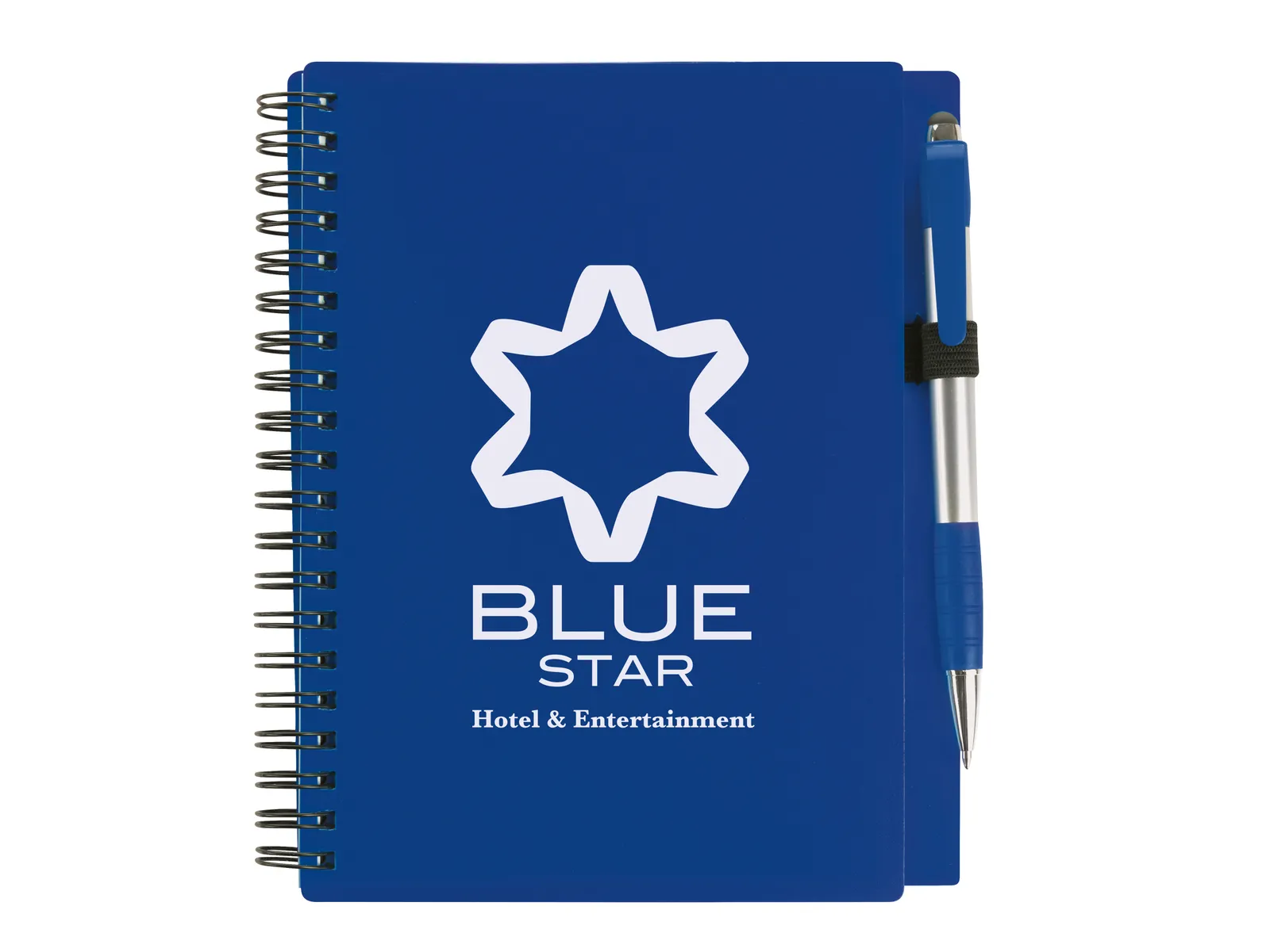 Notebook with Stylus Pen PP Plastic Cover - 7.125 x 5.875 in - product view 10