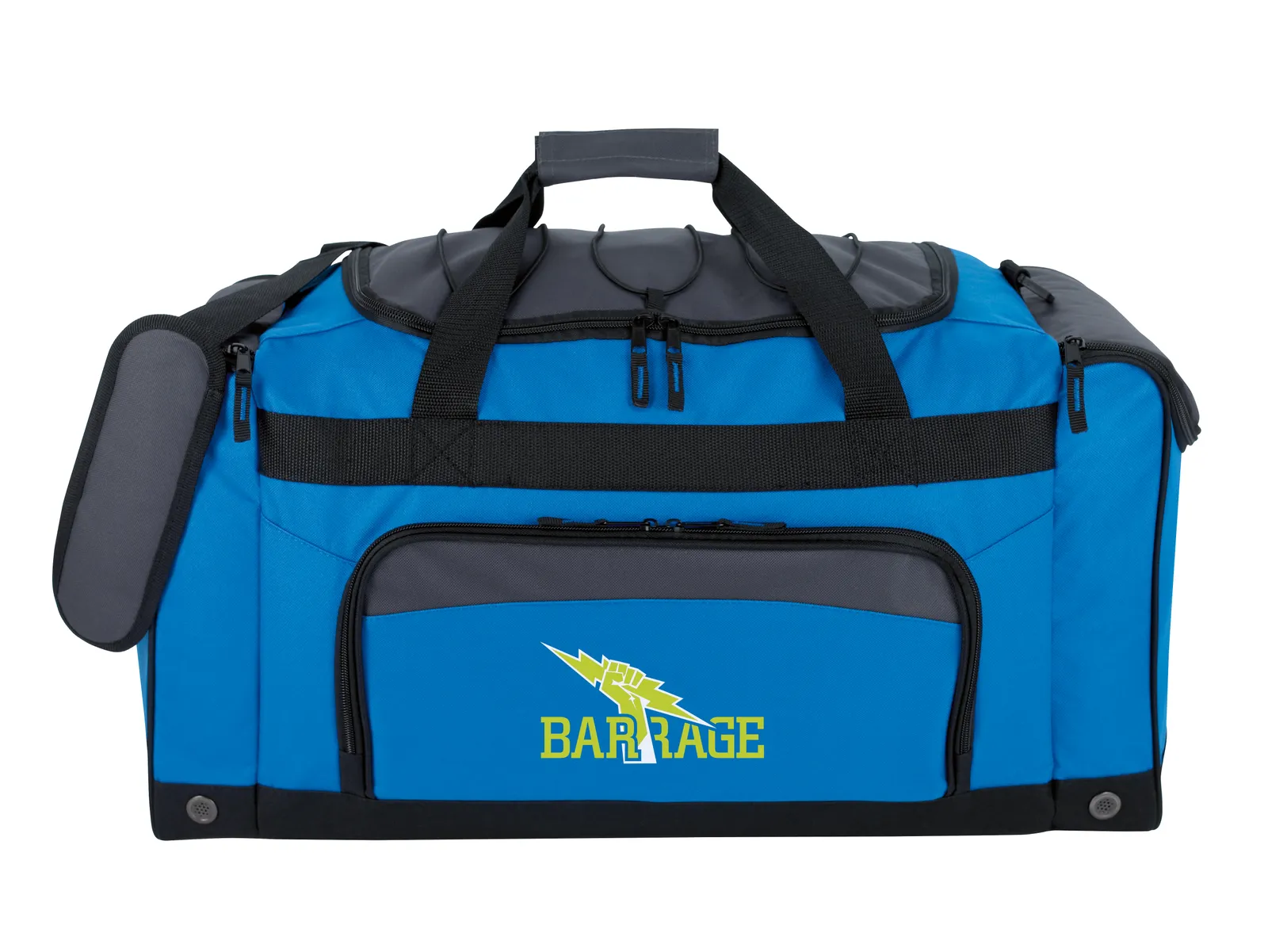 Bungee Top Duffel Bag 600D Polyester - 9.5 x 23.625 x 11 in - product view 2