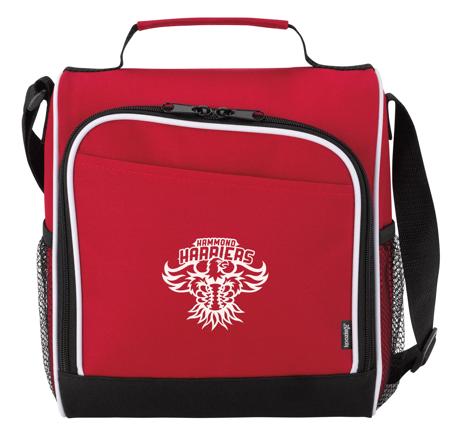 Front Opening Cooler White Piping PEVA Liner - 10.25 x 8.875 in - product view 5