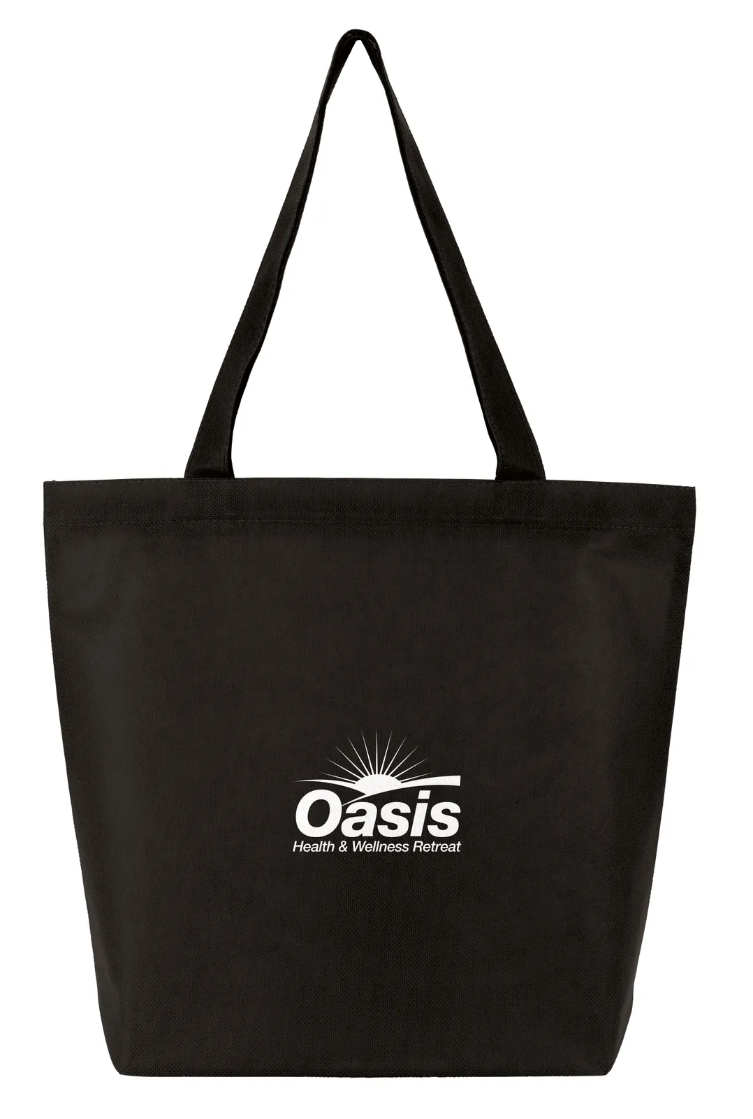 Custom Tote Bag Non-Woven Gusseted Bottom - 13.25 x 15 in - product view 8