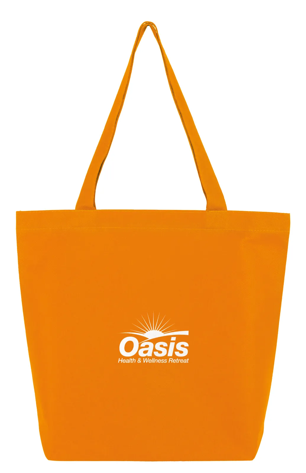 Custom Tote Bag Non-Woven Gusseted Bottom - 13.25 x 15 in - product view 13