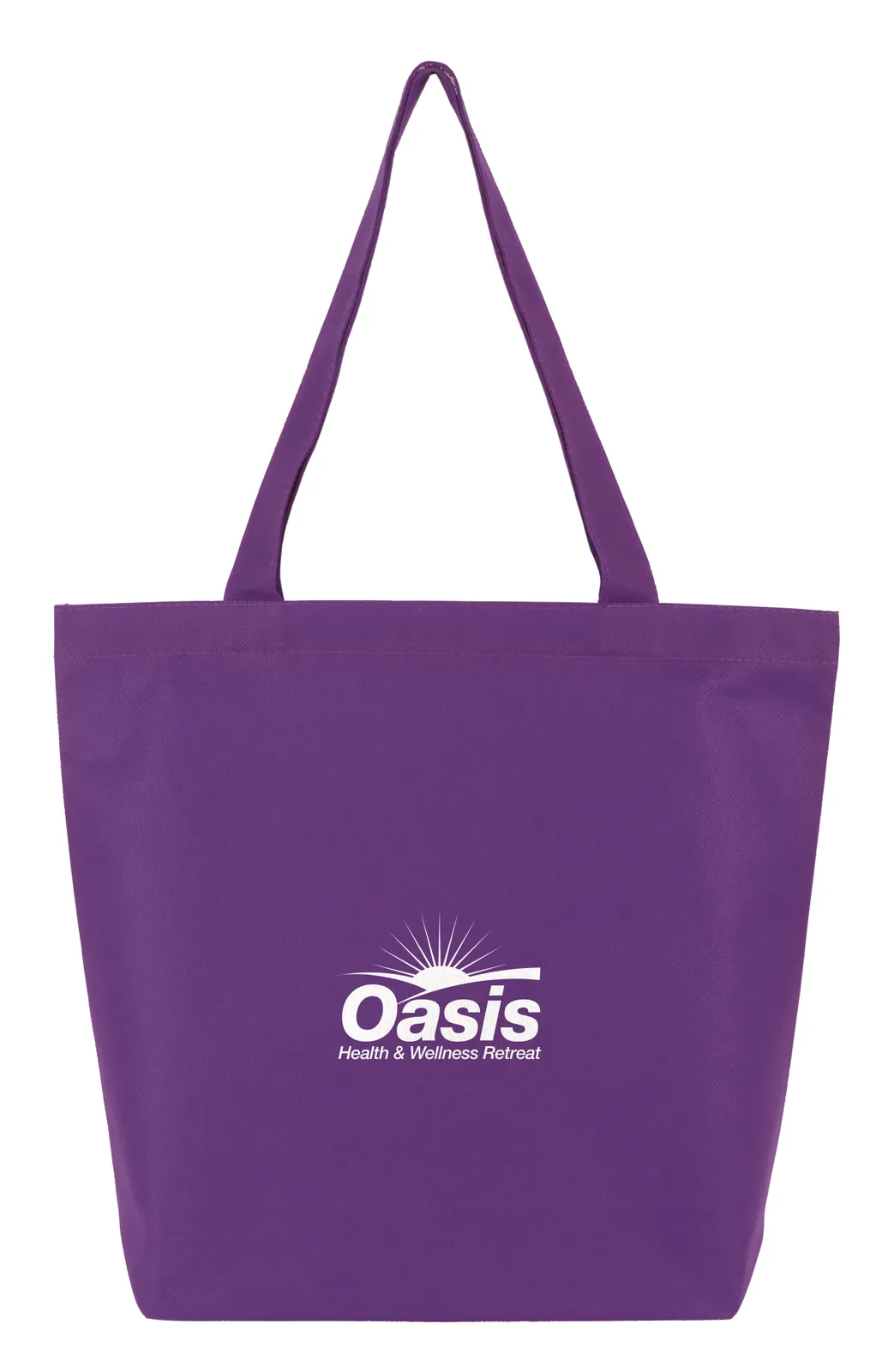Custom Tote Bag Non-Woven Gusseted Bottom - 13.25 x 15 in - product view 14
