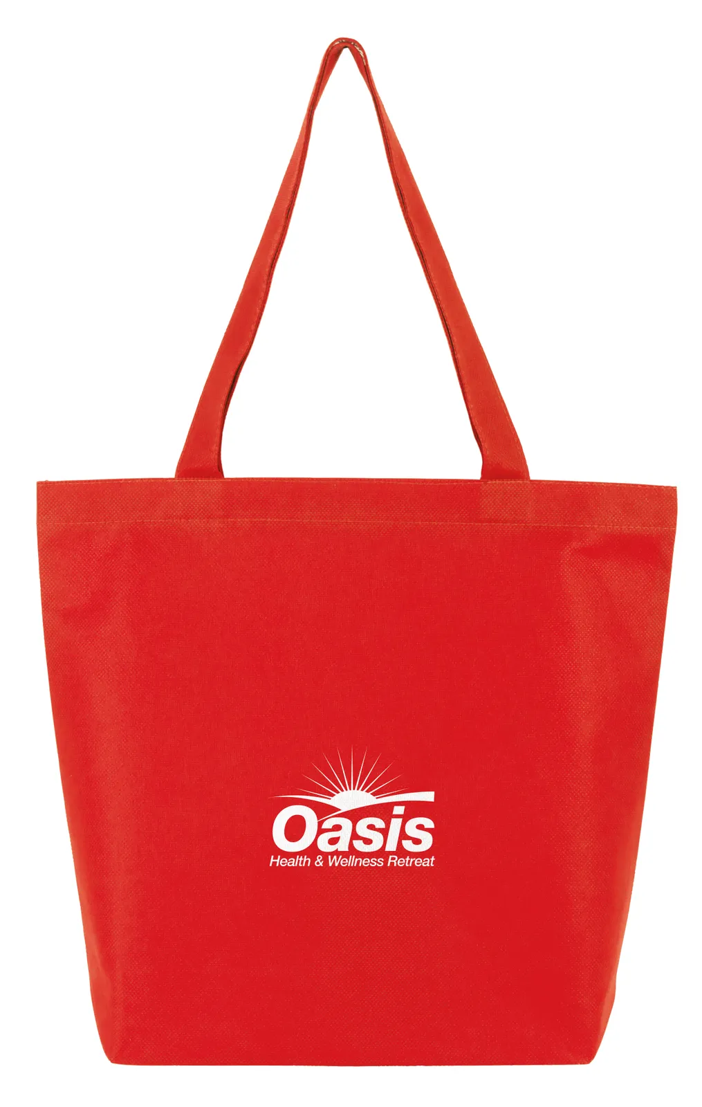 Custom Tote Bag Non-Woven Gusseted Bottom - 13.25 x 15 in - product view 15