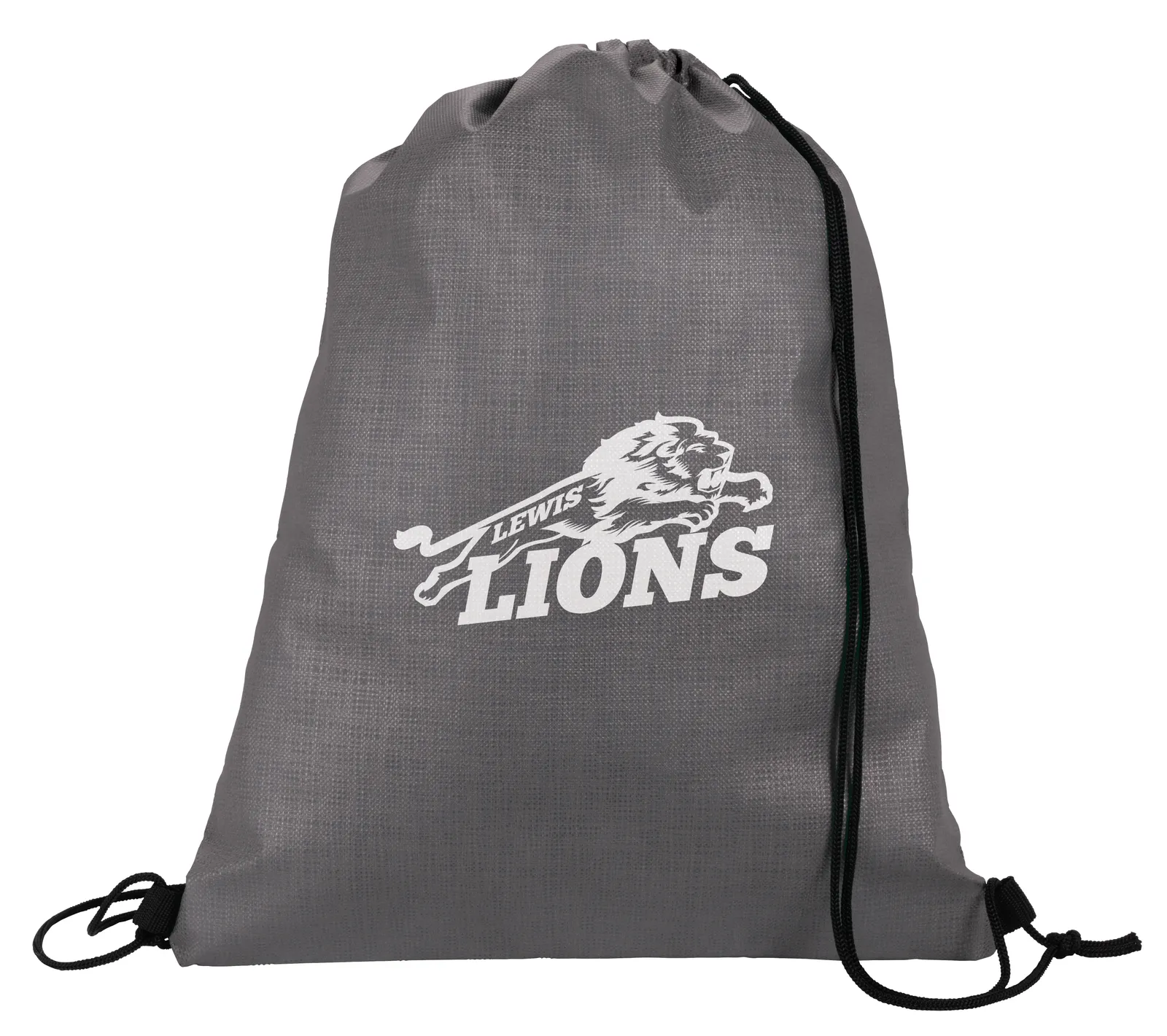 Drawstring Backpack Non-Woven Shimmer Pattern - 16.5 x 13 in - product view 5