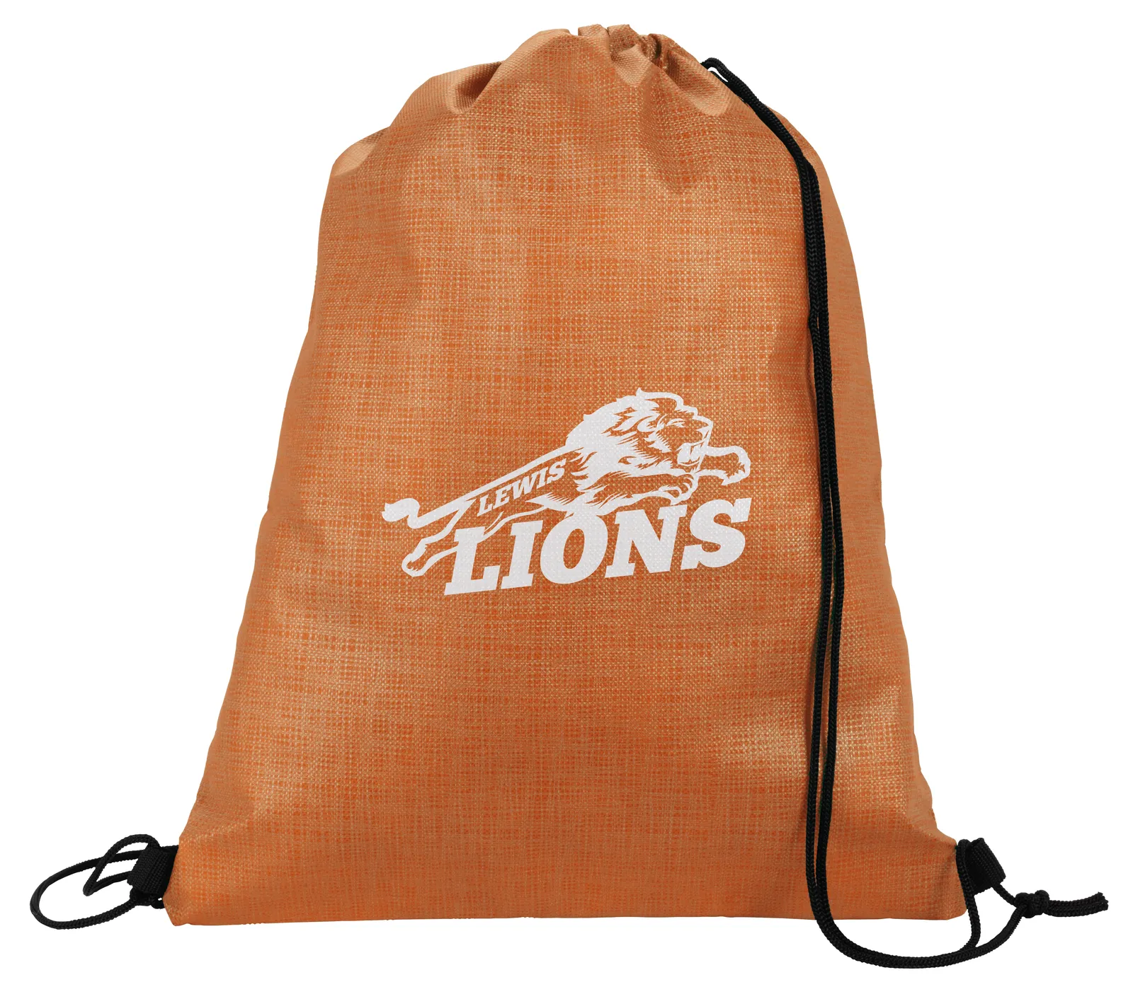 Drawstring Backpack Non-Woven Shimmer Pattern - 16.5 x 13 in - product view 6