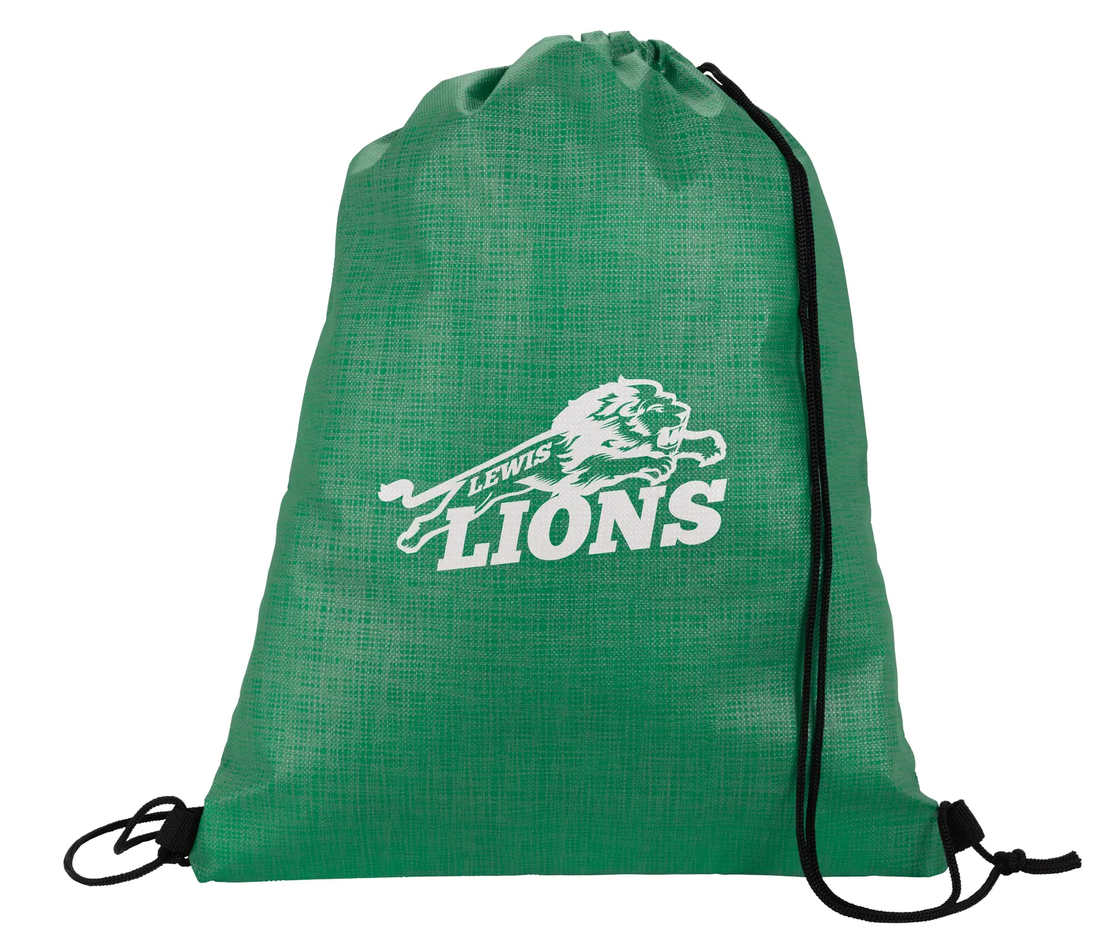 Drawstring Backpack Non-Woven Shimmer Pattern - 16.5 x 13 in - product view 7