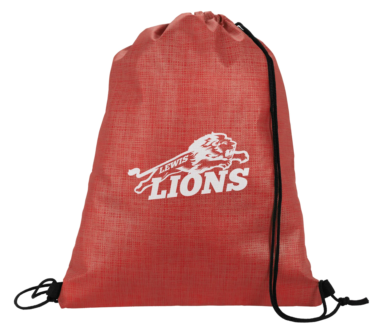 Drawstring Backpack Non-Woven Shimmer Pattern - 16.5 x 13 in - product view 11