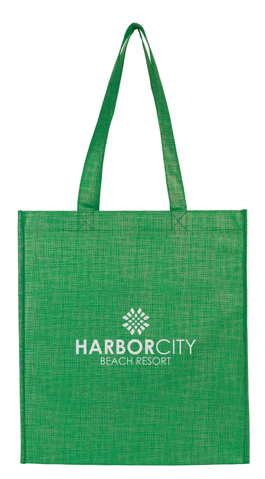 Custom Tote Bag Non-Woven Shimmer Pattern - 14.125 x 12.75 in - product view 5