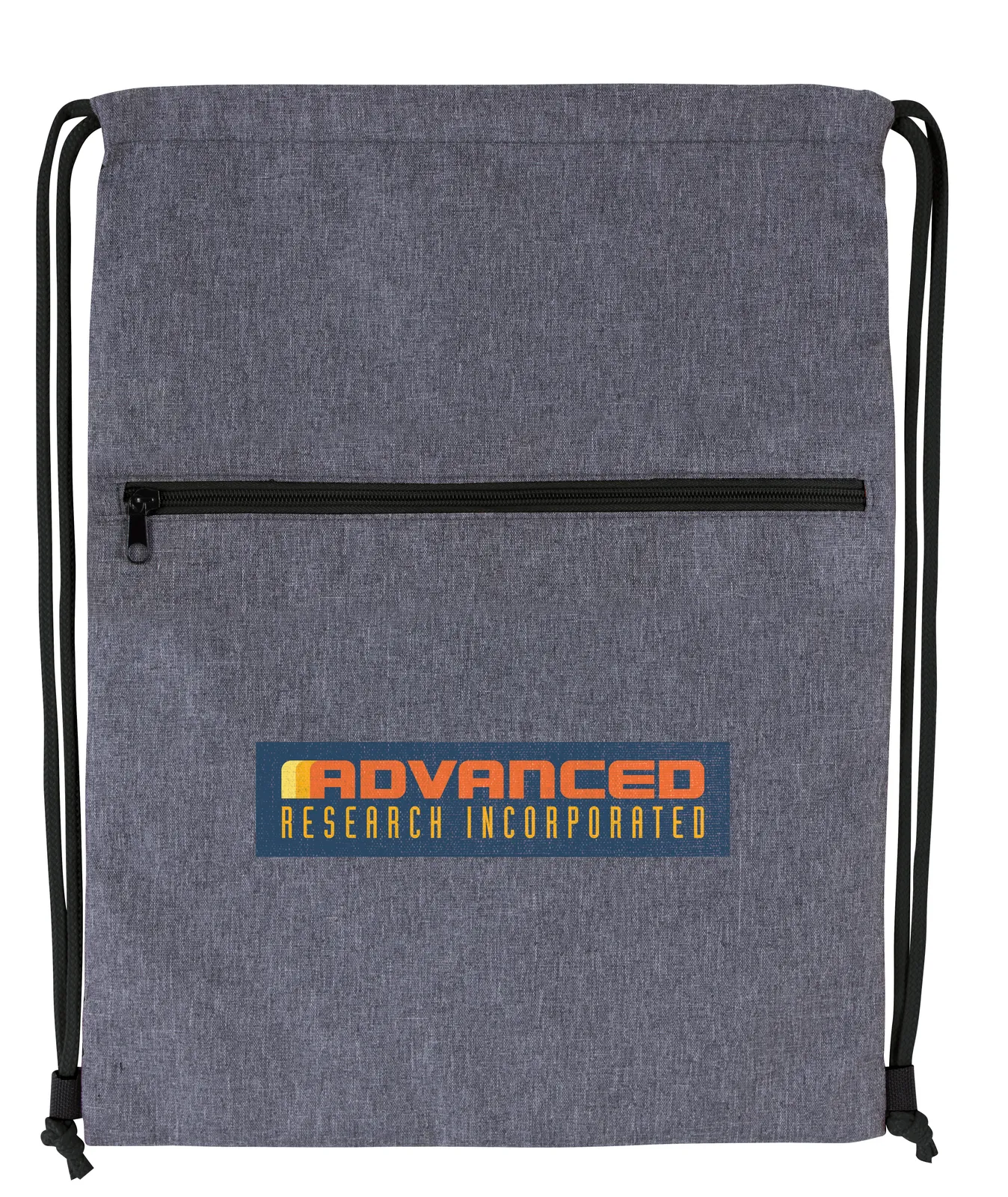 Drawstring Backpack Two-Tone 300D Polyester - 17.5 x 13.375 in - product view 3